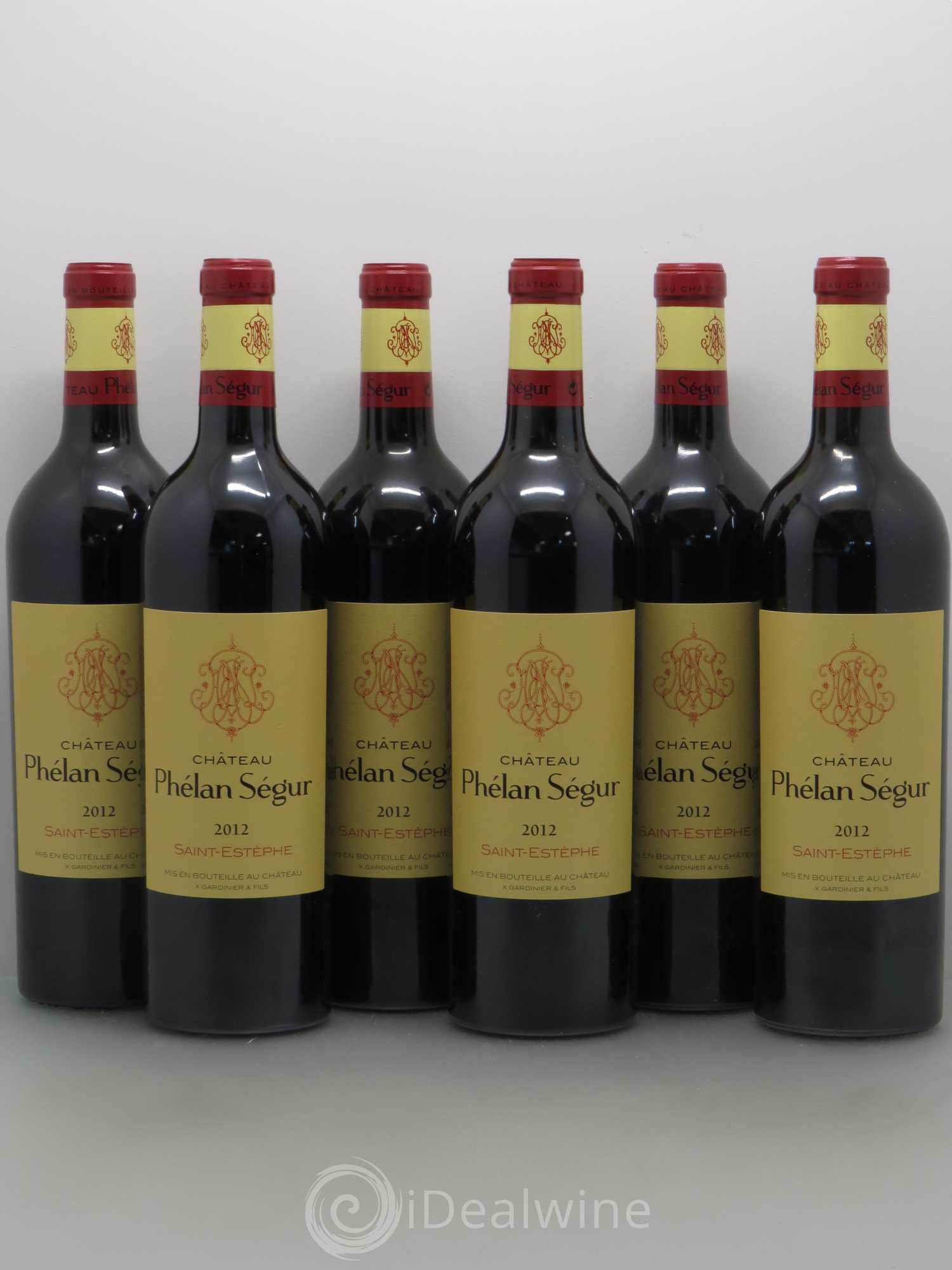 Château Phélan Ségur 2012 - Lot de 6 bouteilles - 0