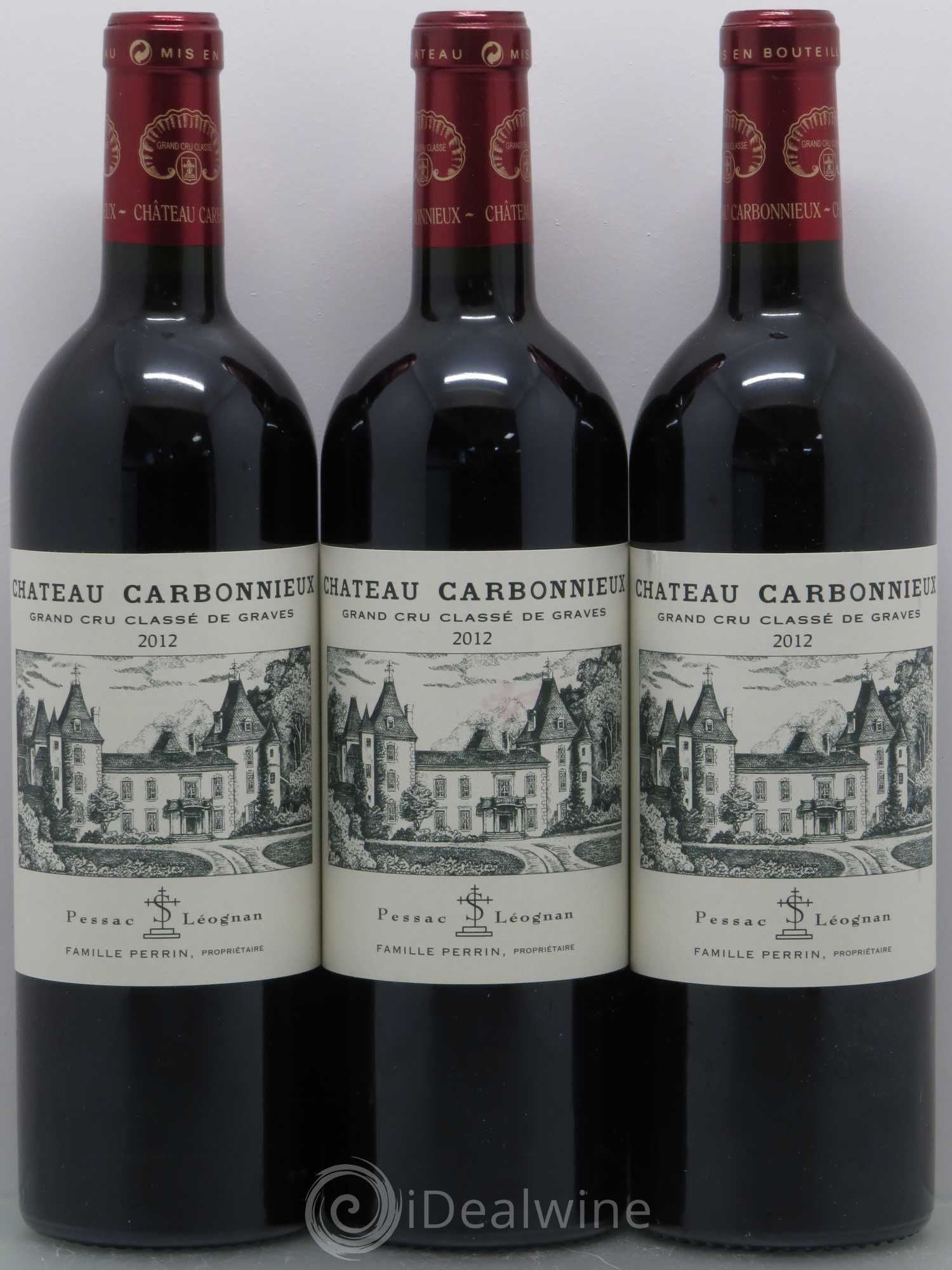 Château Carbonnieux Cru Classé de Graves 2012 - Lot de 6 bouteilles - 2