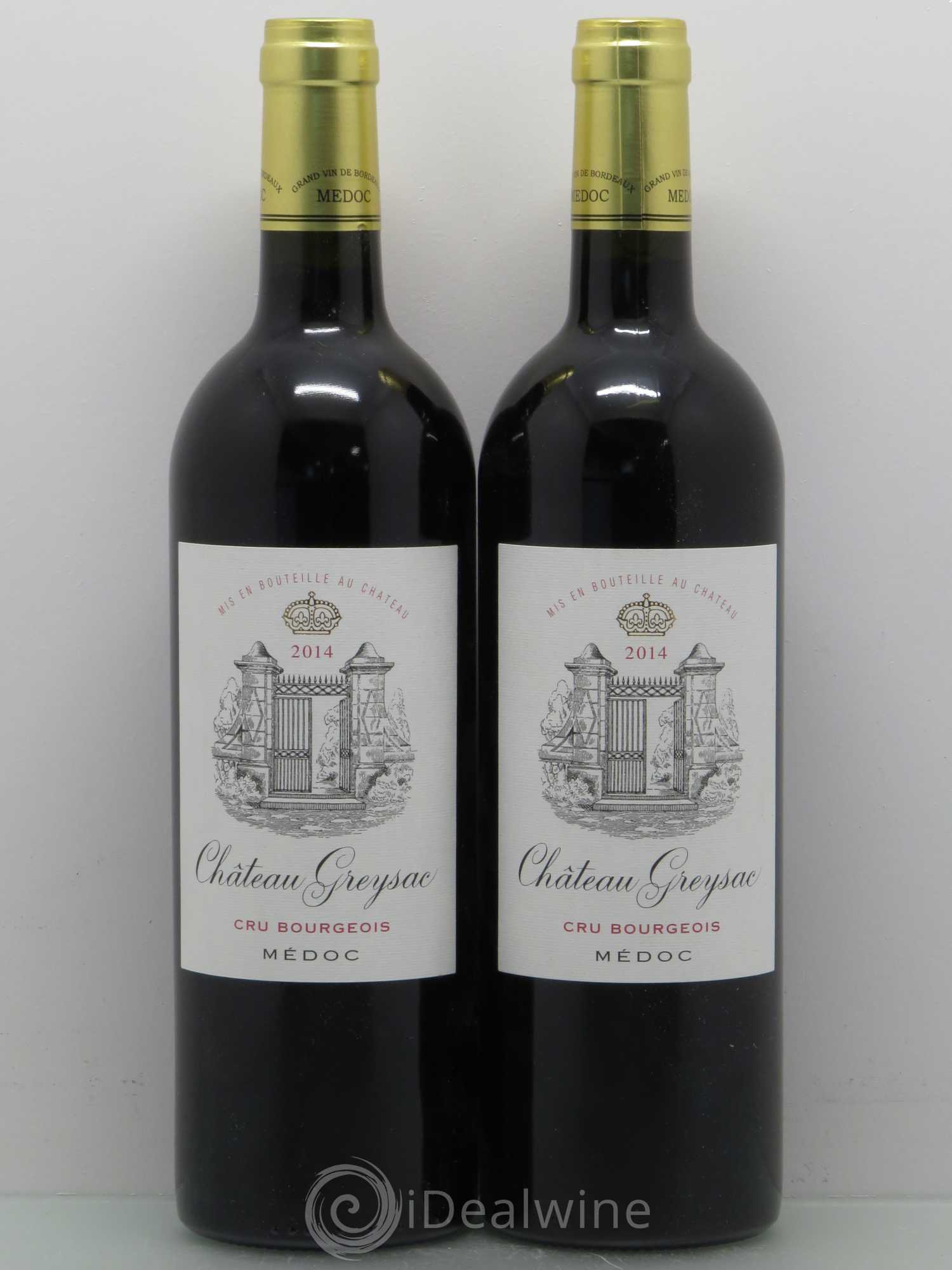 Château Greysac Cru Bourgeois (sans prix de réserve) 2014 - Lot de 2 bouteilles - 0