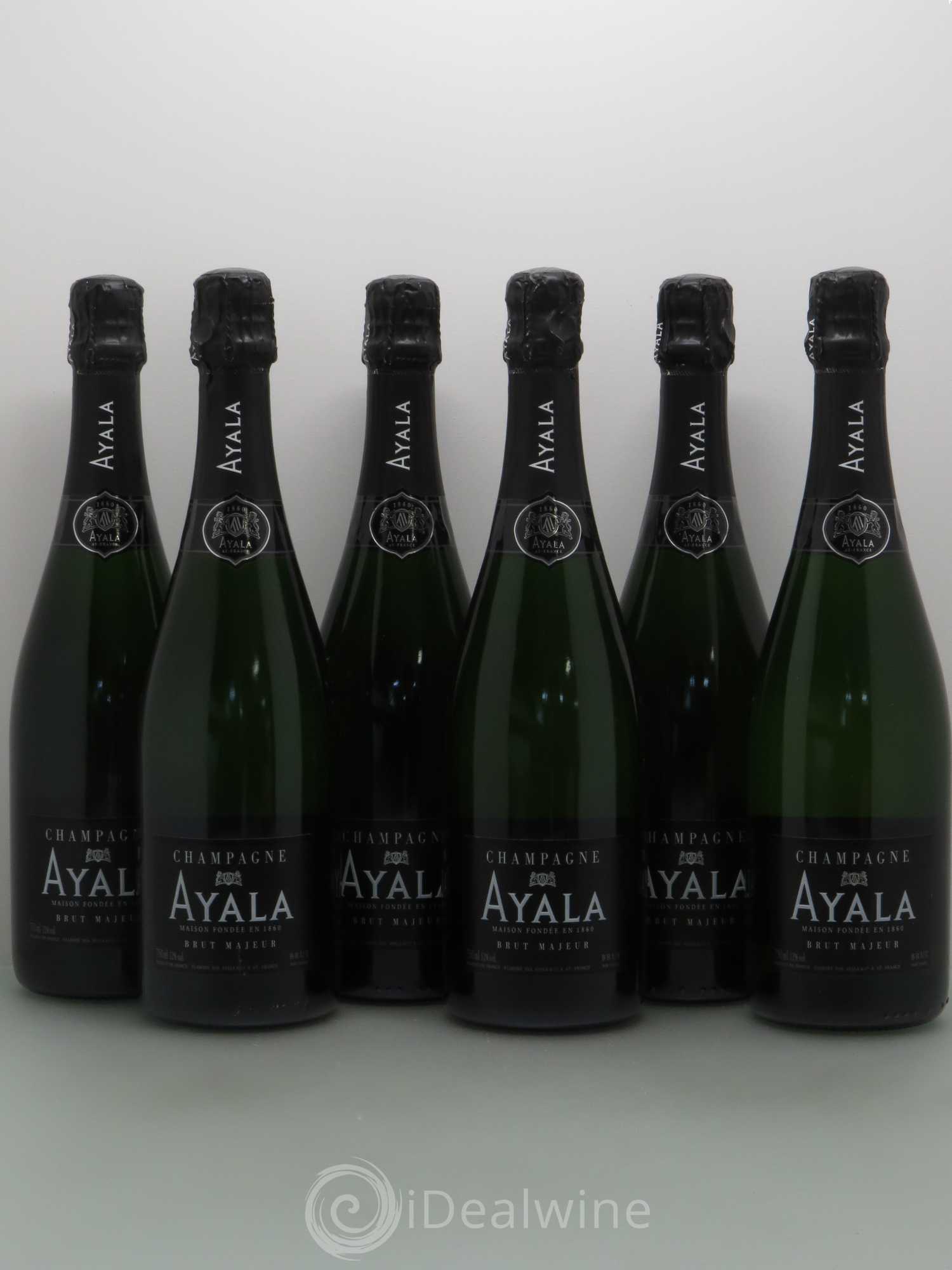 Champagne Brut Majeur Ayala (sans prix de réserve) - Posten von 6 Flaschen - 0