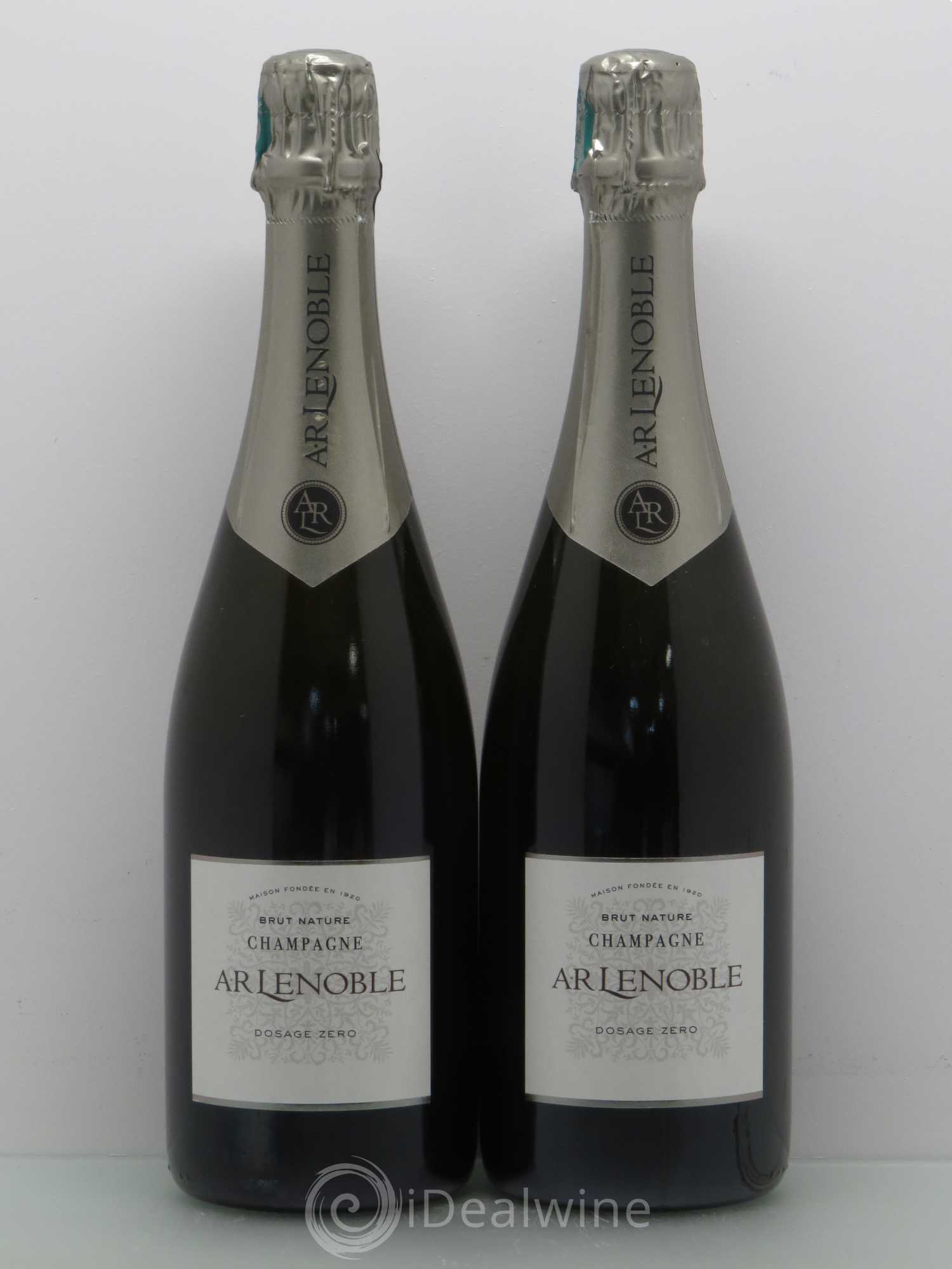 Champagne AR Lenoble Brut Nature Dosage Zéro - Posten von 2 Flaschen - 0