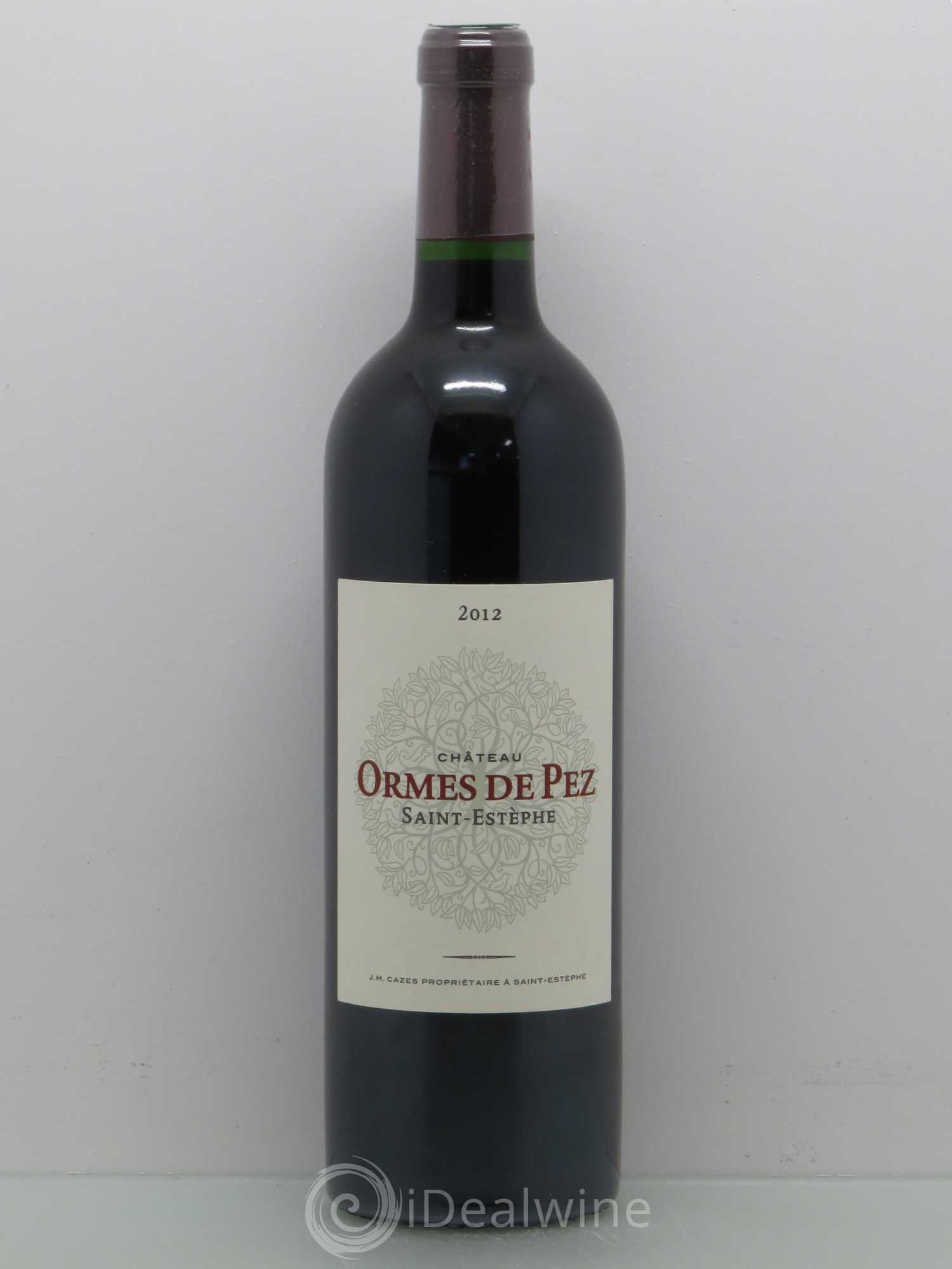 Château les Ormes de Pez 2012 - Lot de 1 bouteille - 0
