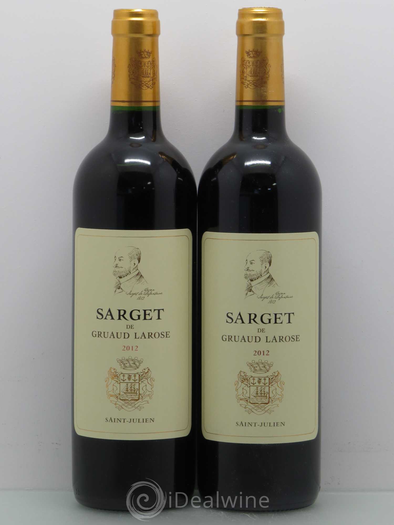 Sarget de Gruaud Larose Second Vin 2012 - Lot de 5 bouteilles - 2