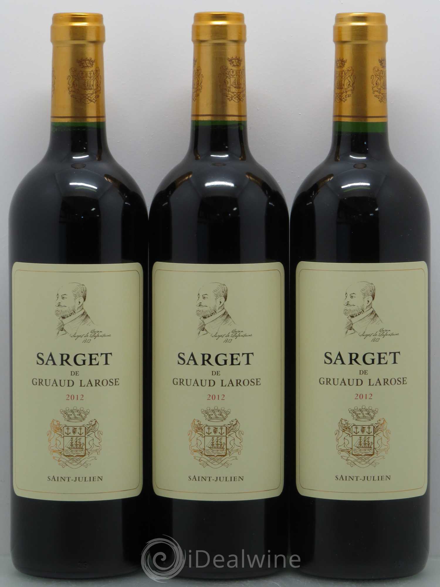 Sarget de Gruaud Larose Second Vin 2012 - Lot de 6 bouteilles - 1