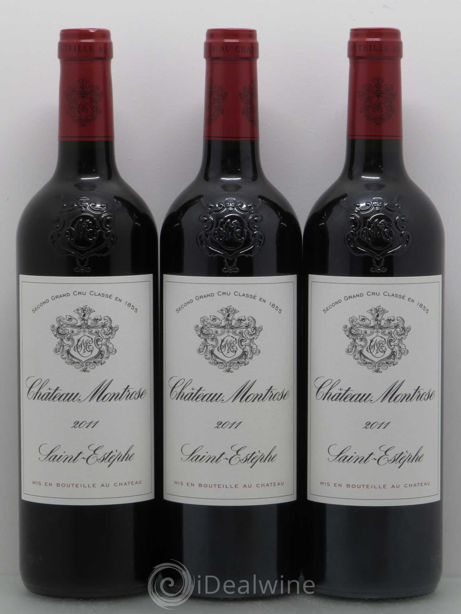 Château Montrose 2ème Grand Cru Classé 2011 - Lot de 6 bouteilles - 1