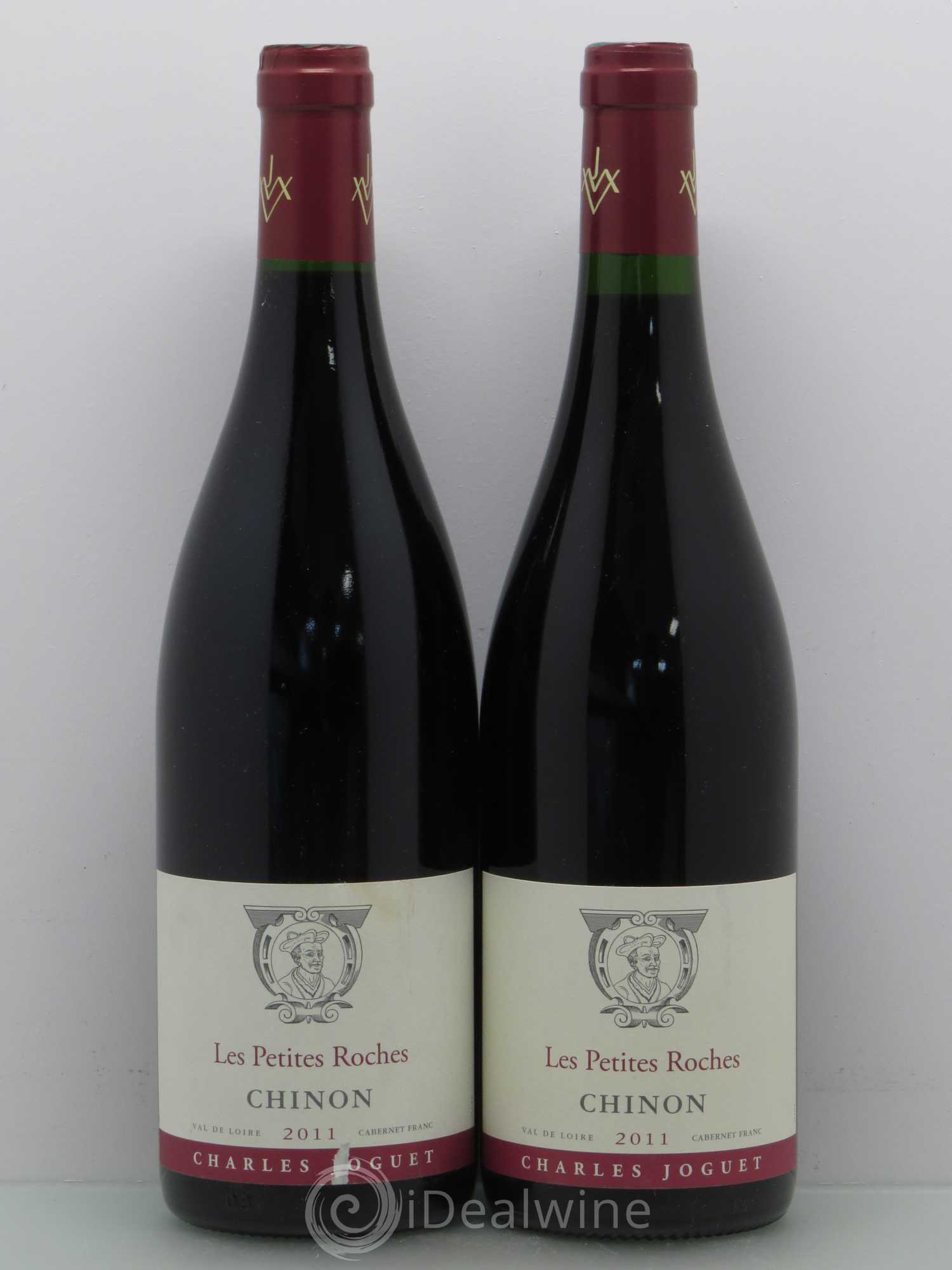 Chinon Les Petites Roches - Domaine Charles Joguet (sans prix de réserve) 2011 - Posten von 2 Flaschen - 0