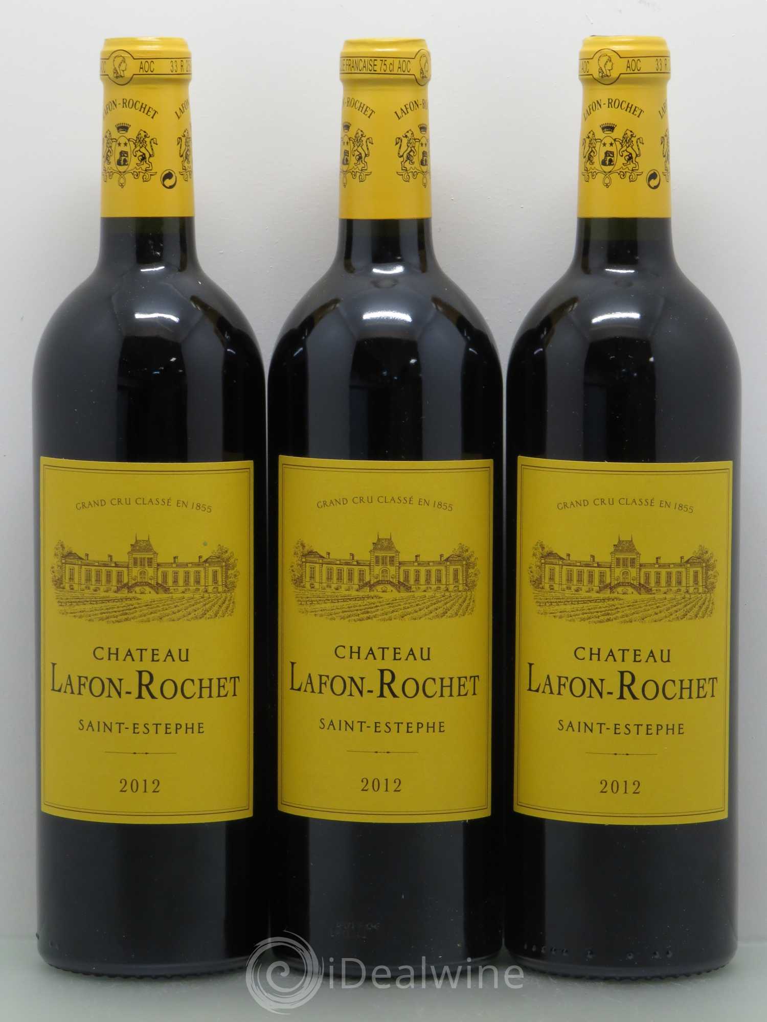 Château Lafon Rochet 4ème Grand Cru Classé 2012 - Lot de 6 bouteilles - 2