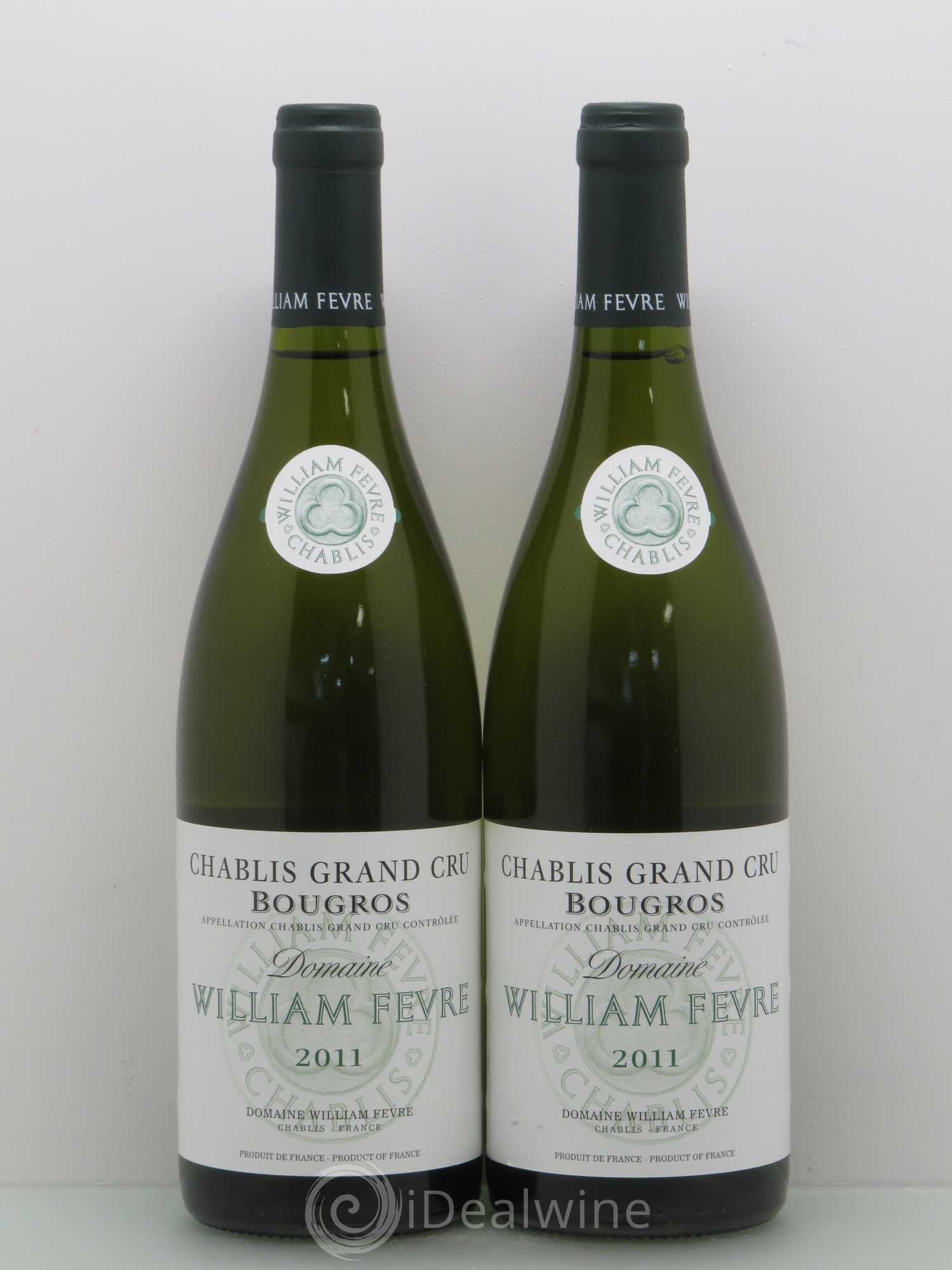 Chablis Grand Cru Bougros William Fèvre 2011 - Lot de 2 bouteilles - 0