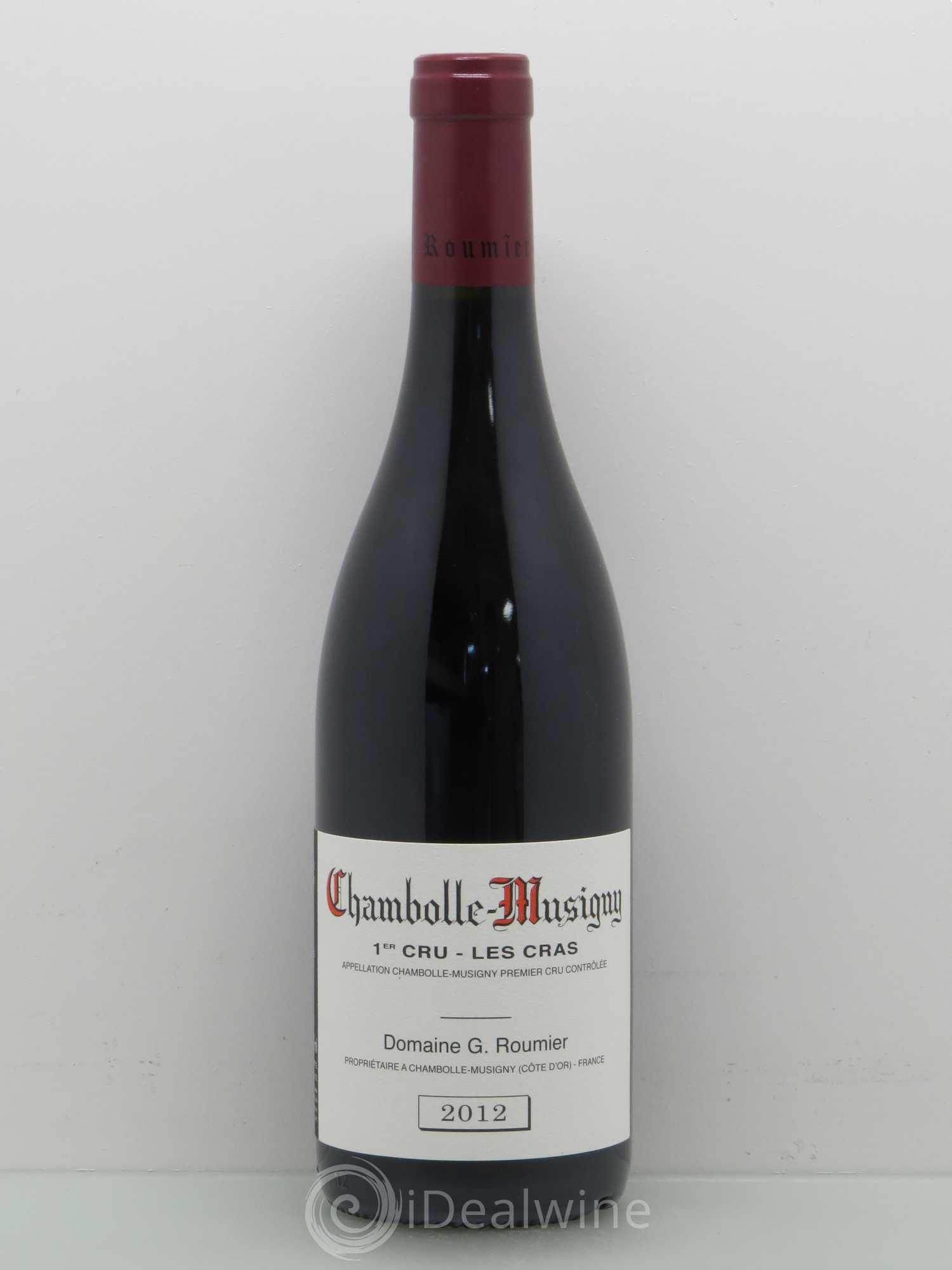 Chambolle-Musigny 1er Cru Les Cras Georges Roumier (Domaine) 2012 - Lot de 1 bouteille - 0