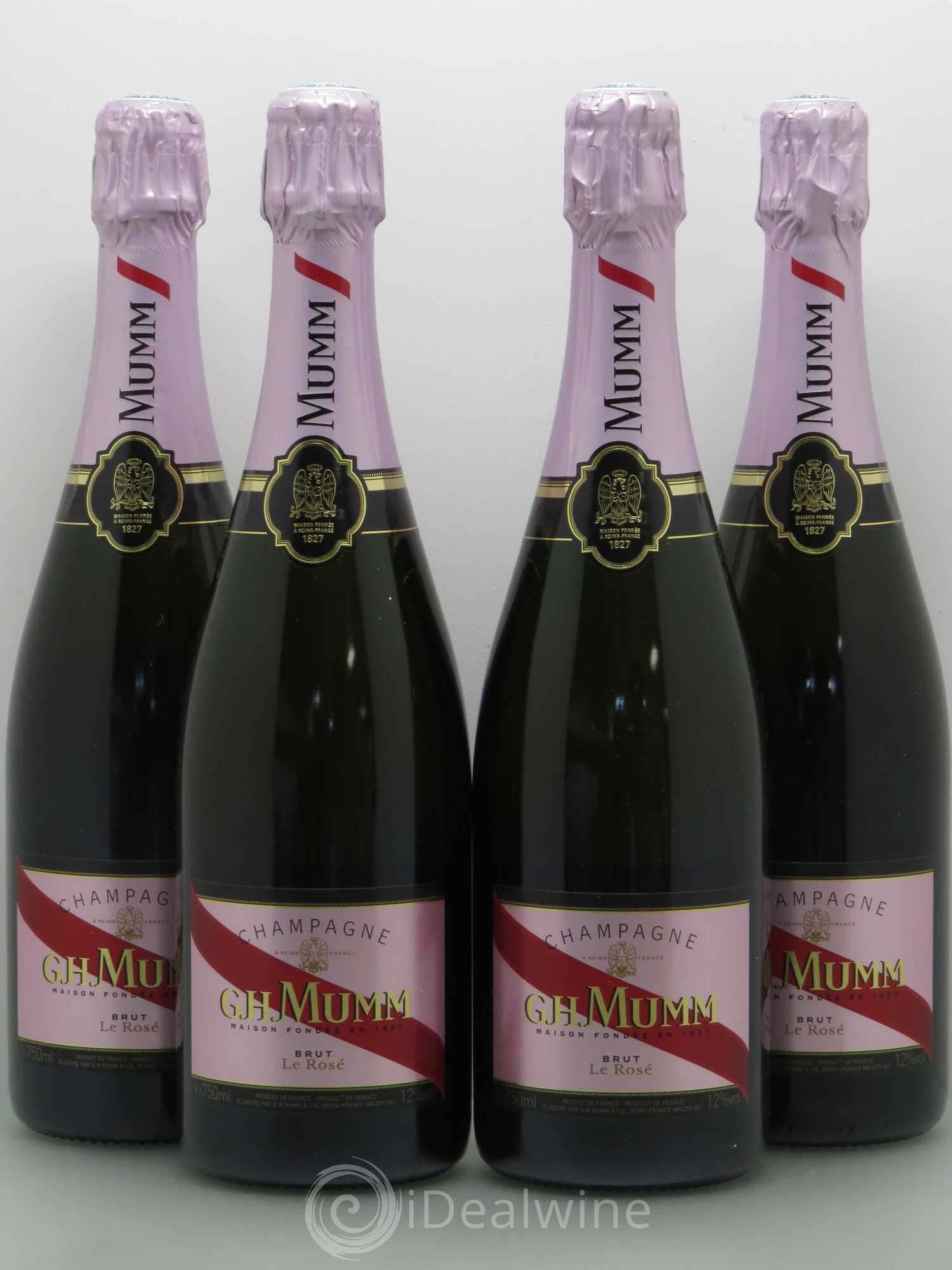 Champagne - Mumm - Lot de 4 bouteilles - 0