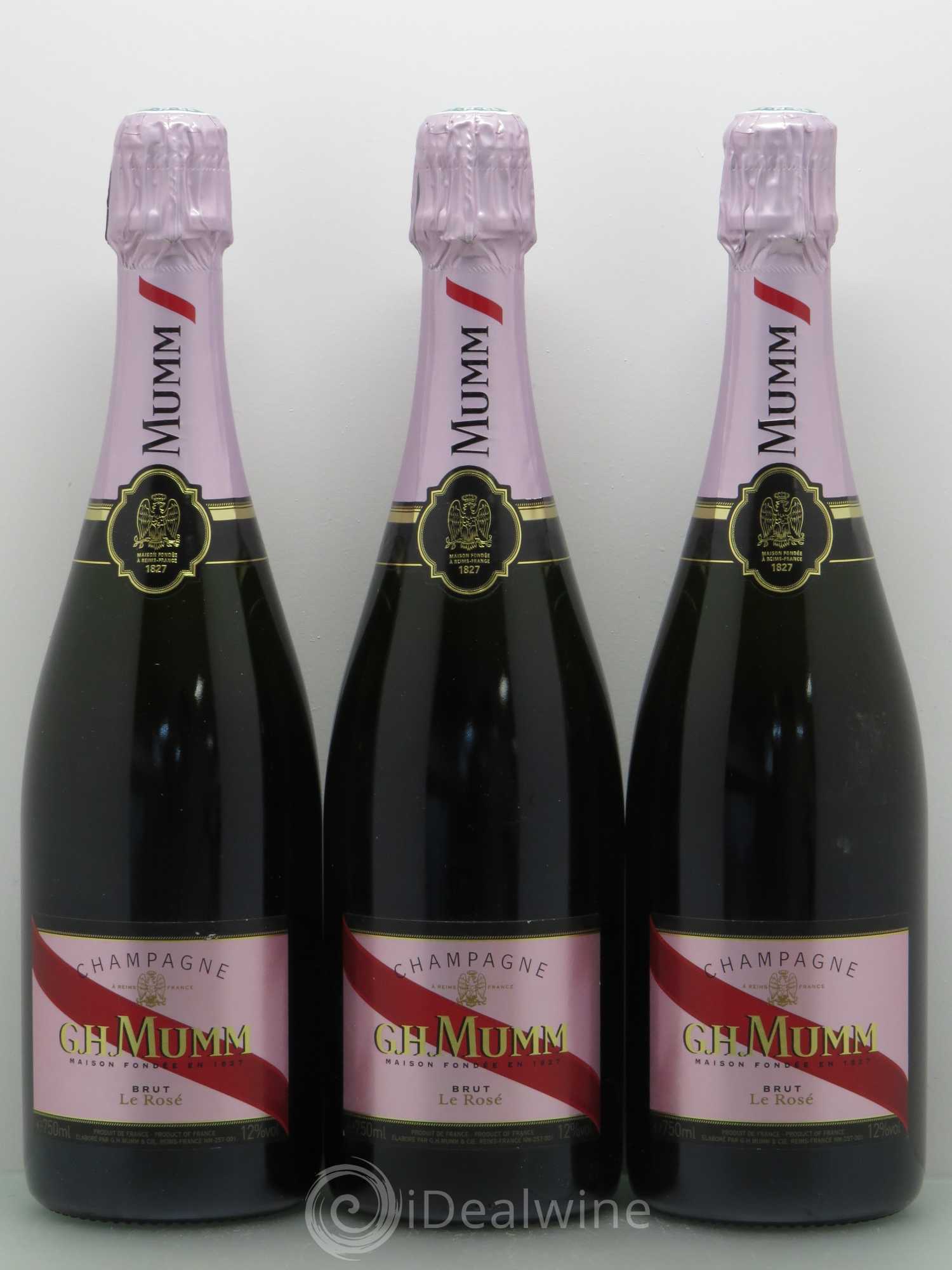 Champagne - Mumm - Lot de 3 bouteilles - 0