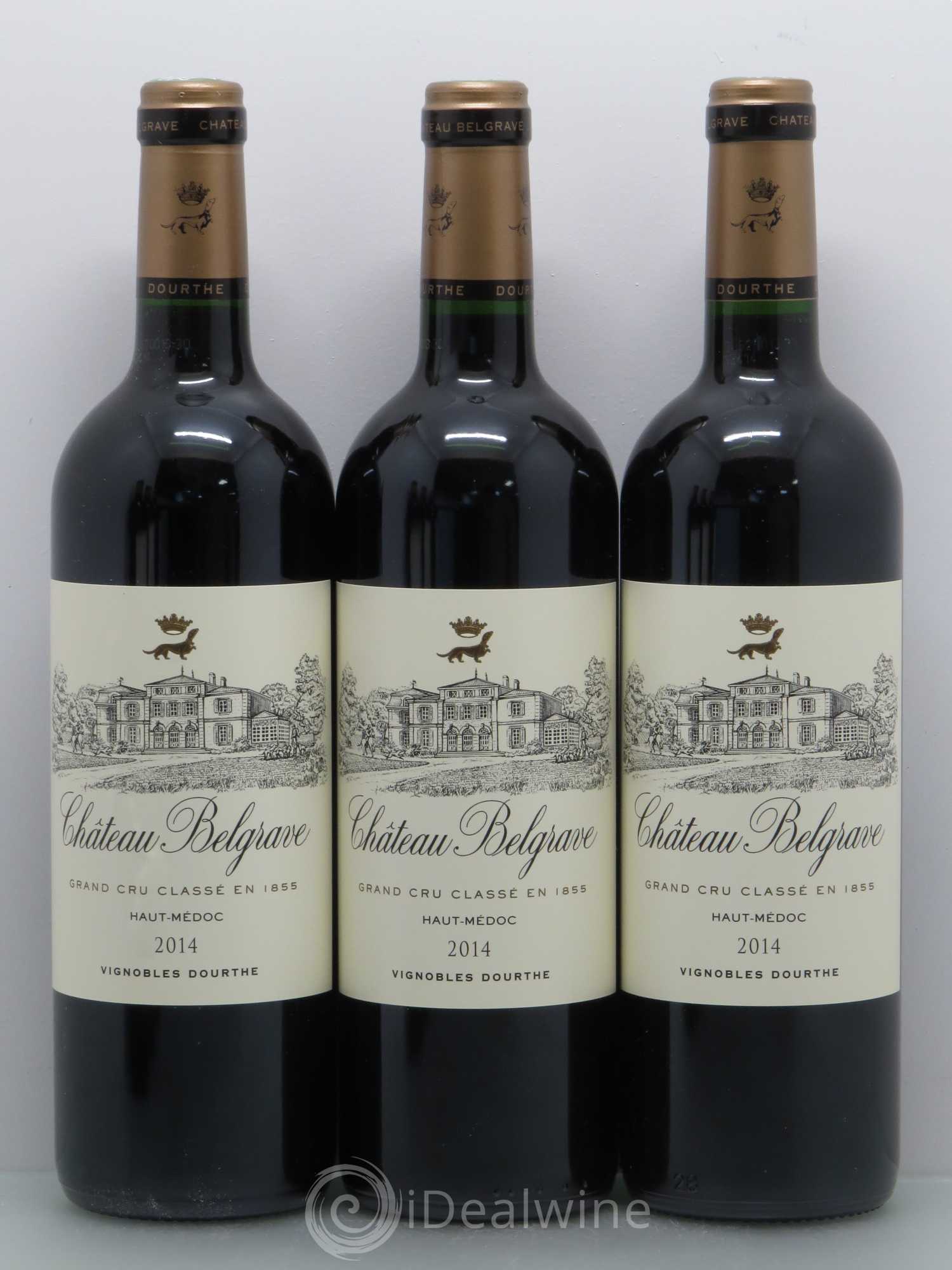 Château Belgrave 5ème Grand Cru Classé 2014 - Lot de 6 bouteilles - 1