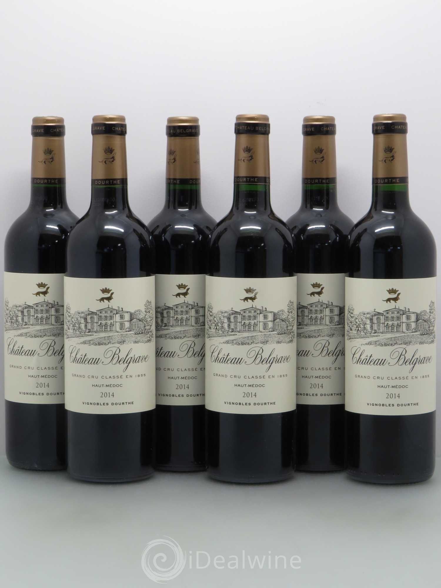 Château Belgrave 5ème Grand Cru Classé 2014 - Lot de 6 bouteilles - 0