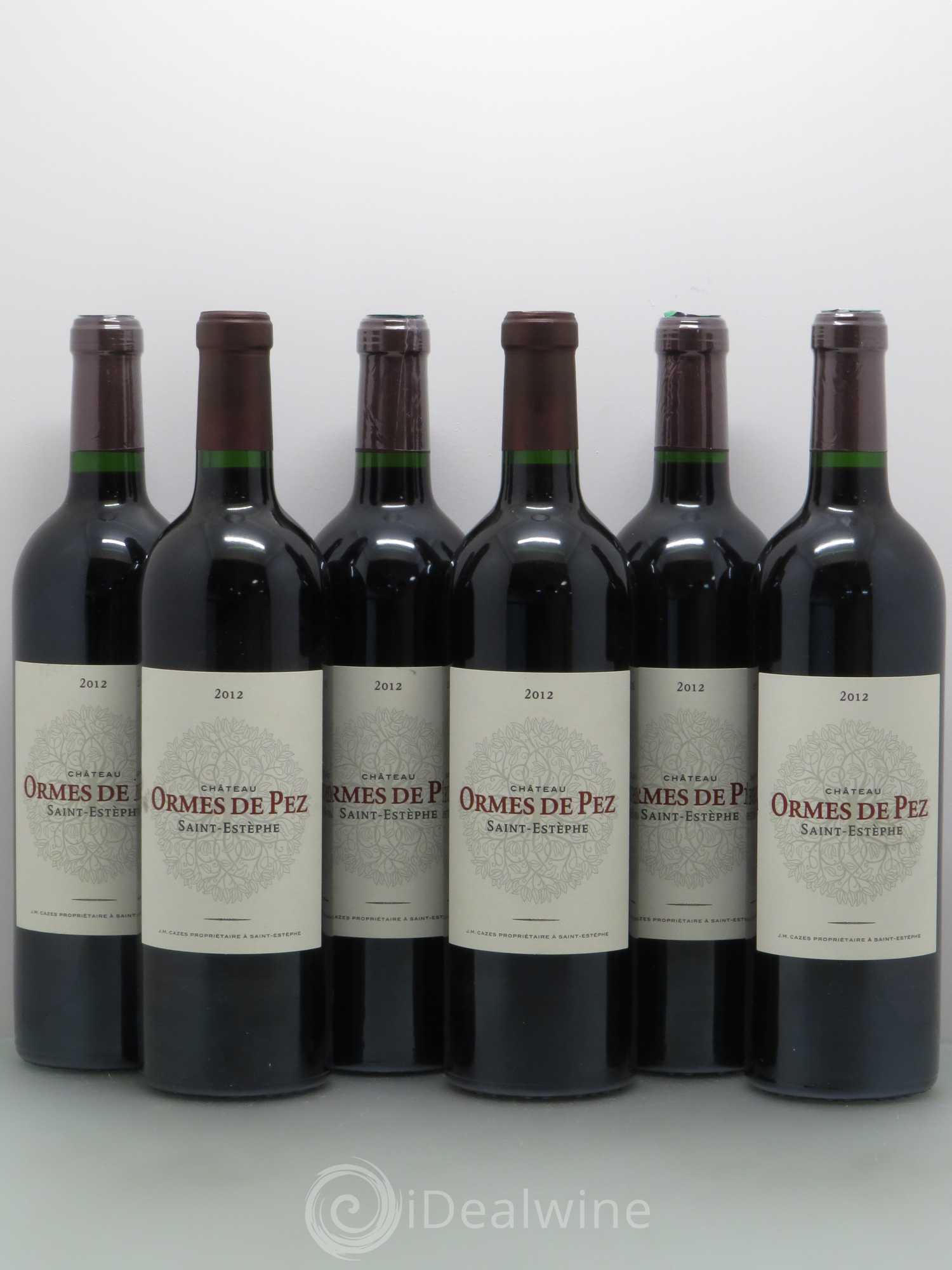 Château les Ormes de Pez 2012 - Lot de 6 bouteilles - 0