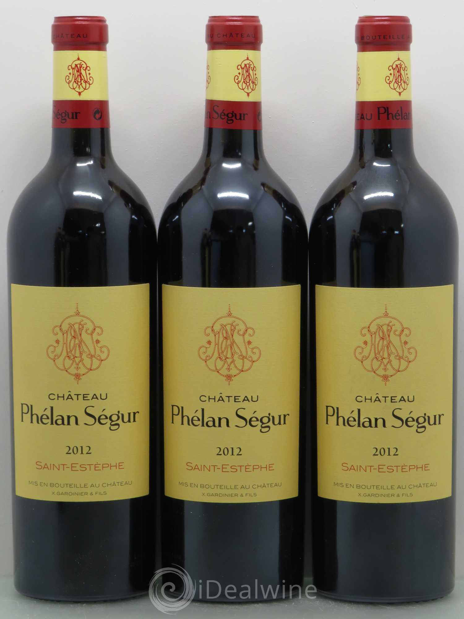 Château Phélan Ségur 2012 - Lot de 5 bouteilles - 1