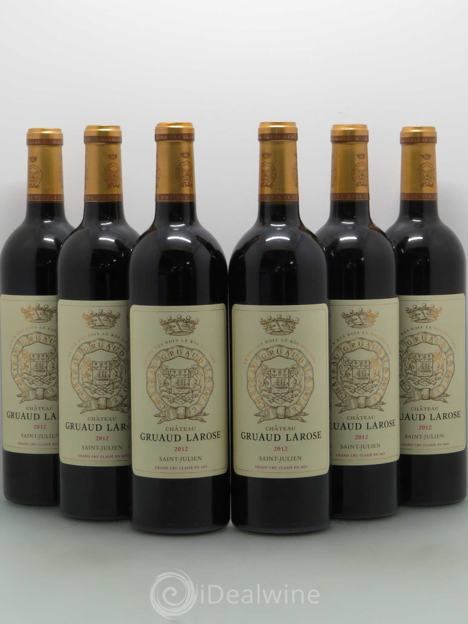 Château Gruaud Larose 2ème Grand Cru Classé 2012 - Lot de 6 bouteilles - 0
