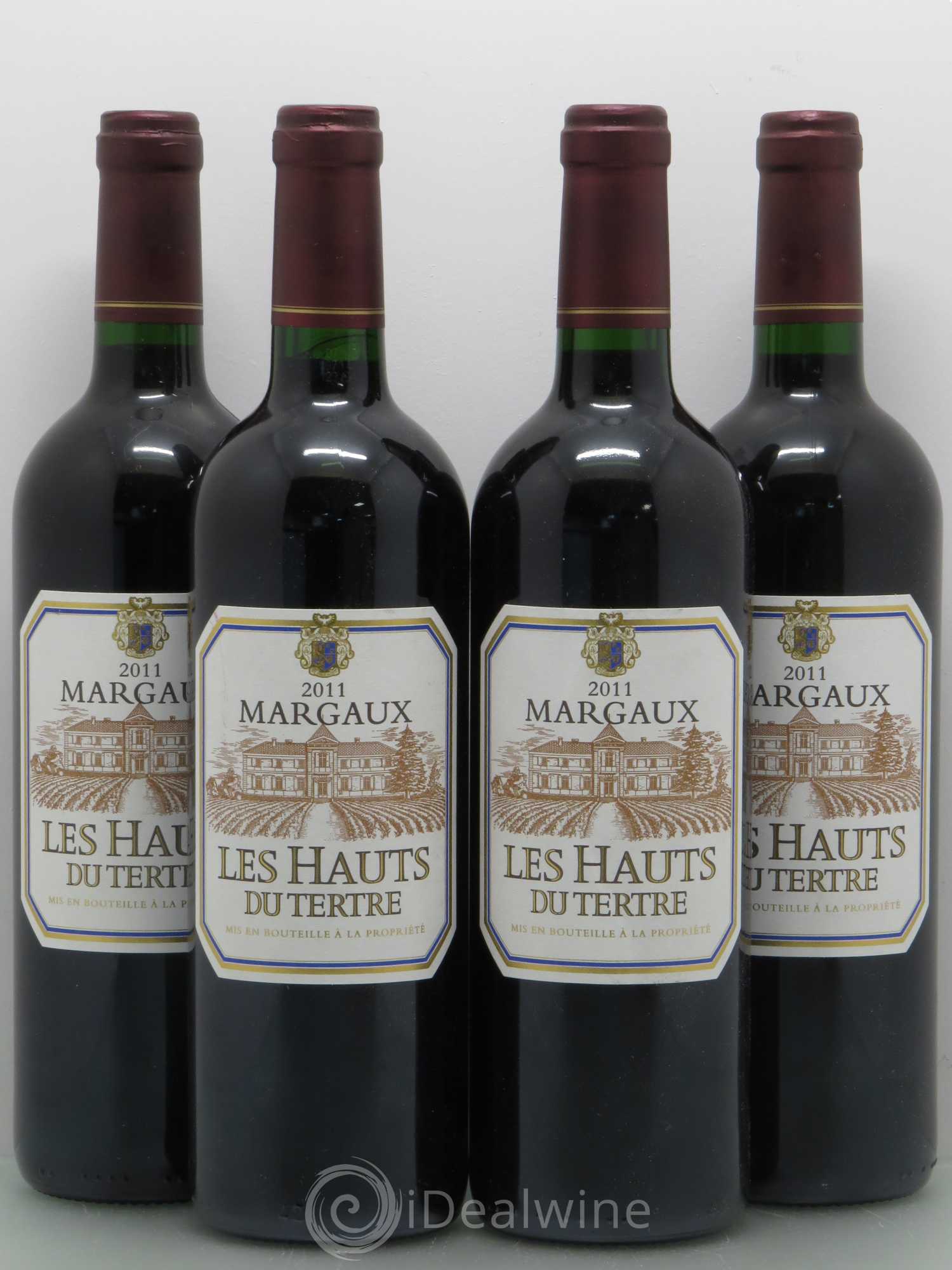 Les Hauts du Tertre (sans prix de réserve) 2011 - Lot de 4 bouteilles - 0