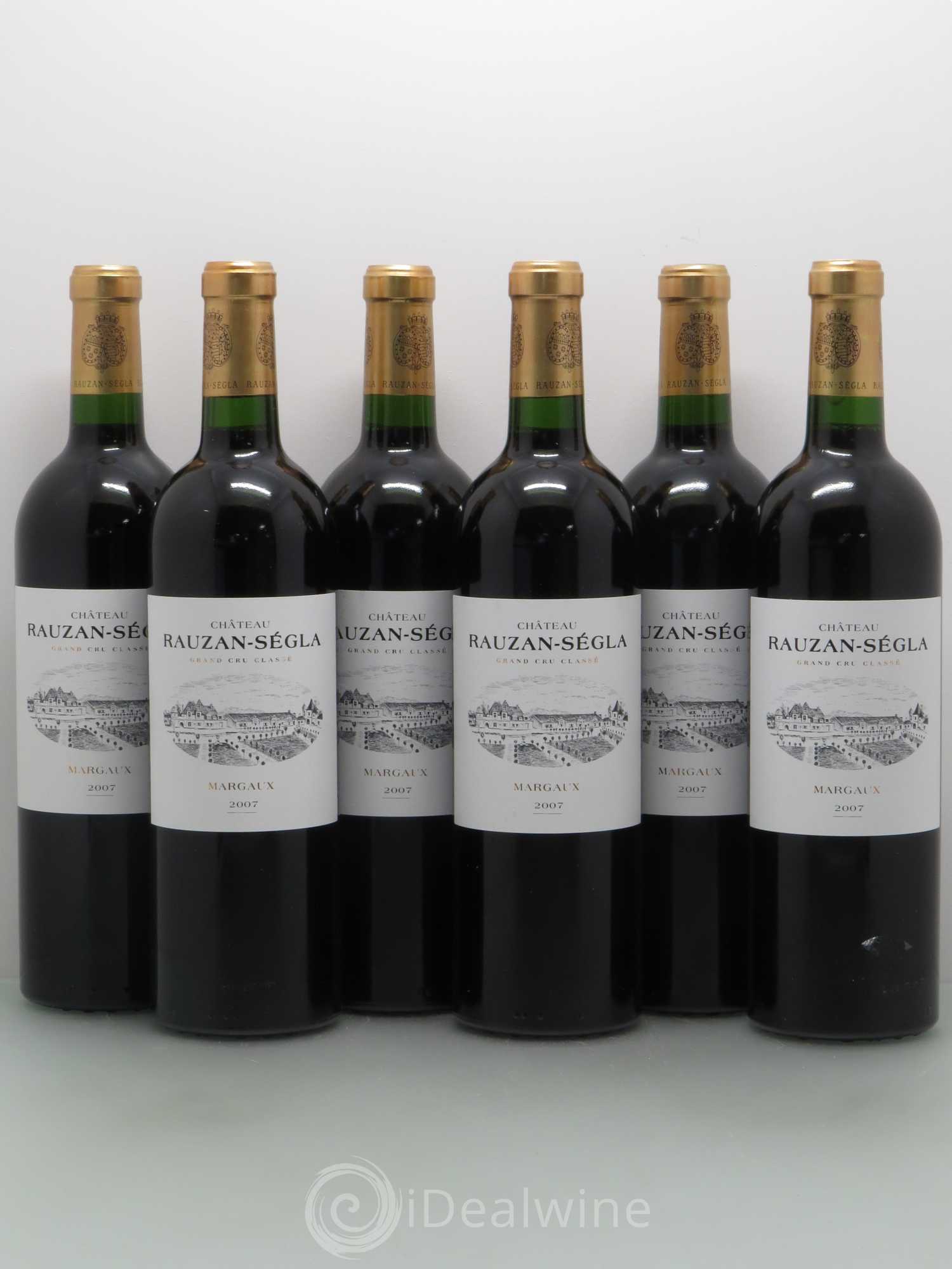 Château Rauzan Ségla Grand Cru Classé 2007 - Lot de 6 bouteilles - 0
