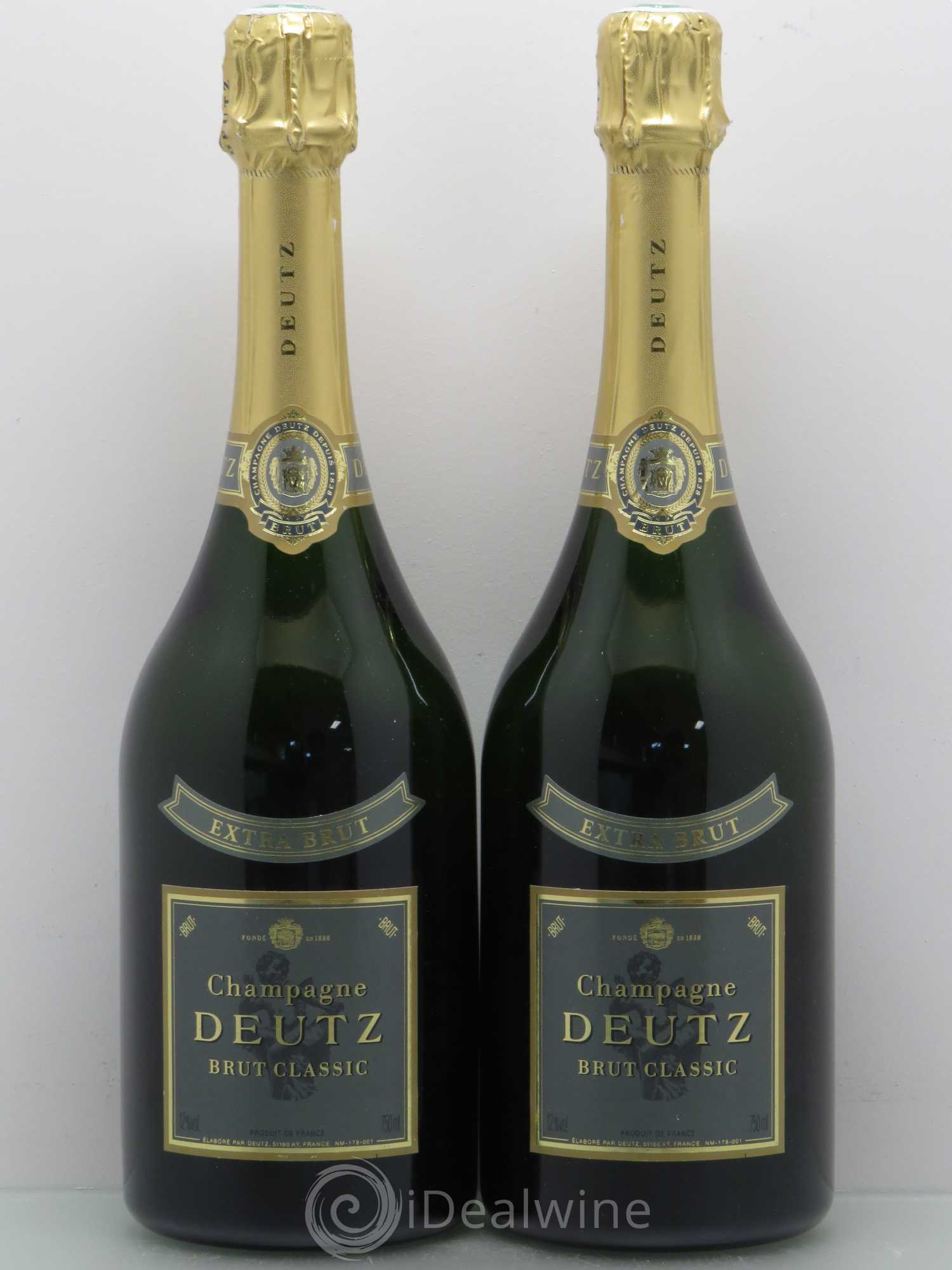 Brut Classic Deutz Extra Brut - Lot de 2 bouteilles - 0