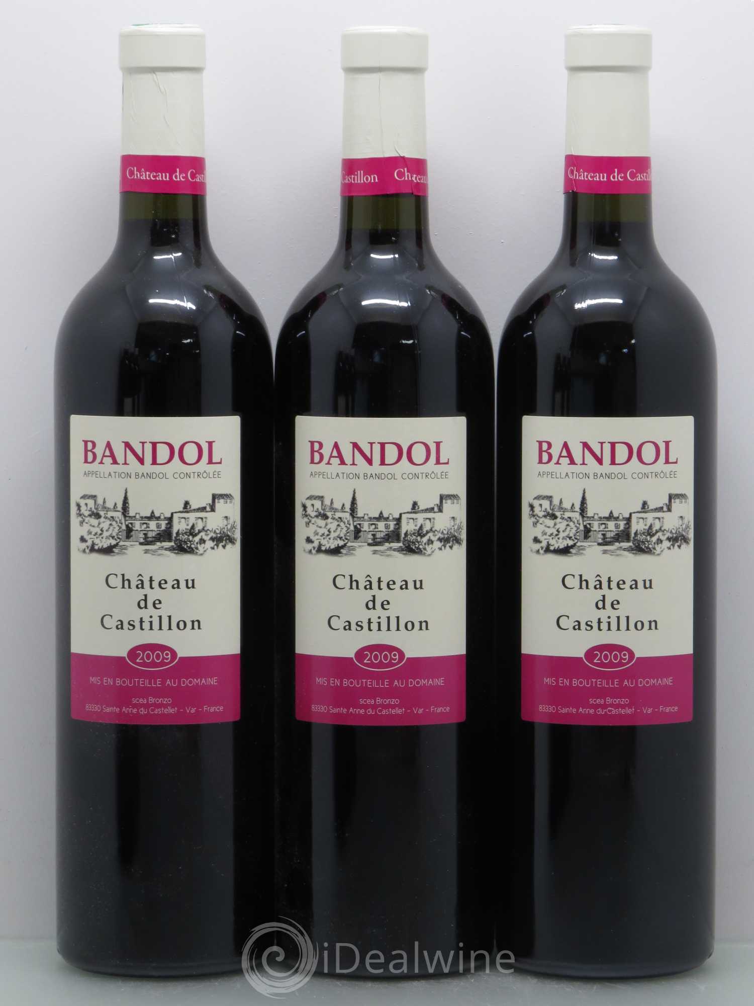 Bandol Château de Castillon (sans prix de réserve) 2009 - Posten von 6 Flaschen - 1