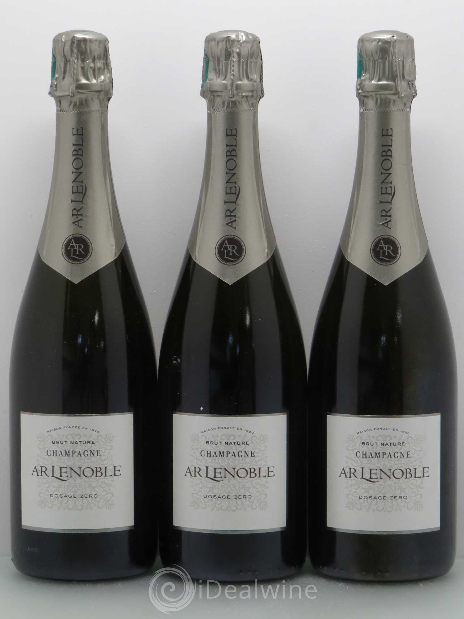 Champagne AR Lenoble brut nature dosage zéro - Posten von 6 Flaschen - 2