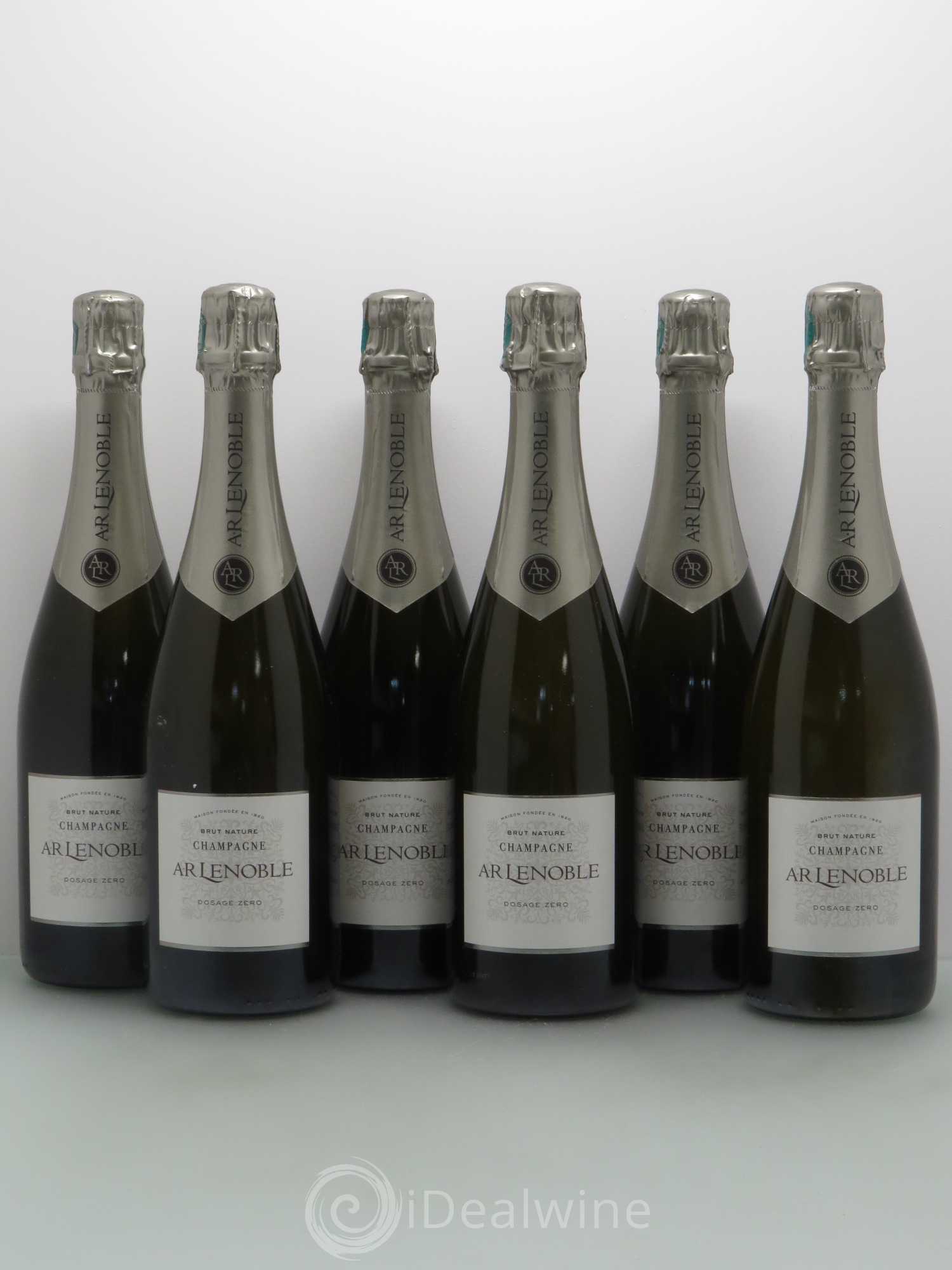 Champagne AR Lenoble brut nature dosage zéro - Posten von 6 Flaschen - 0