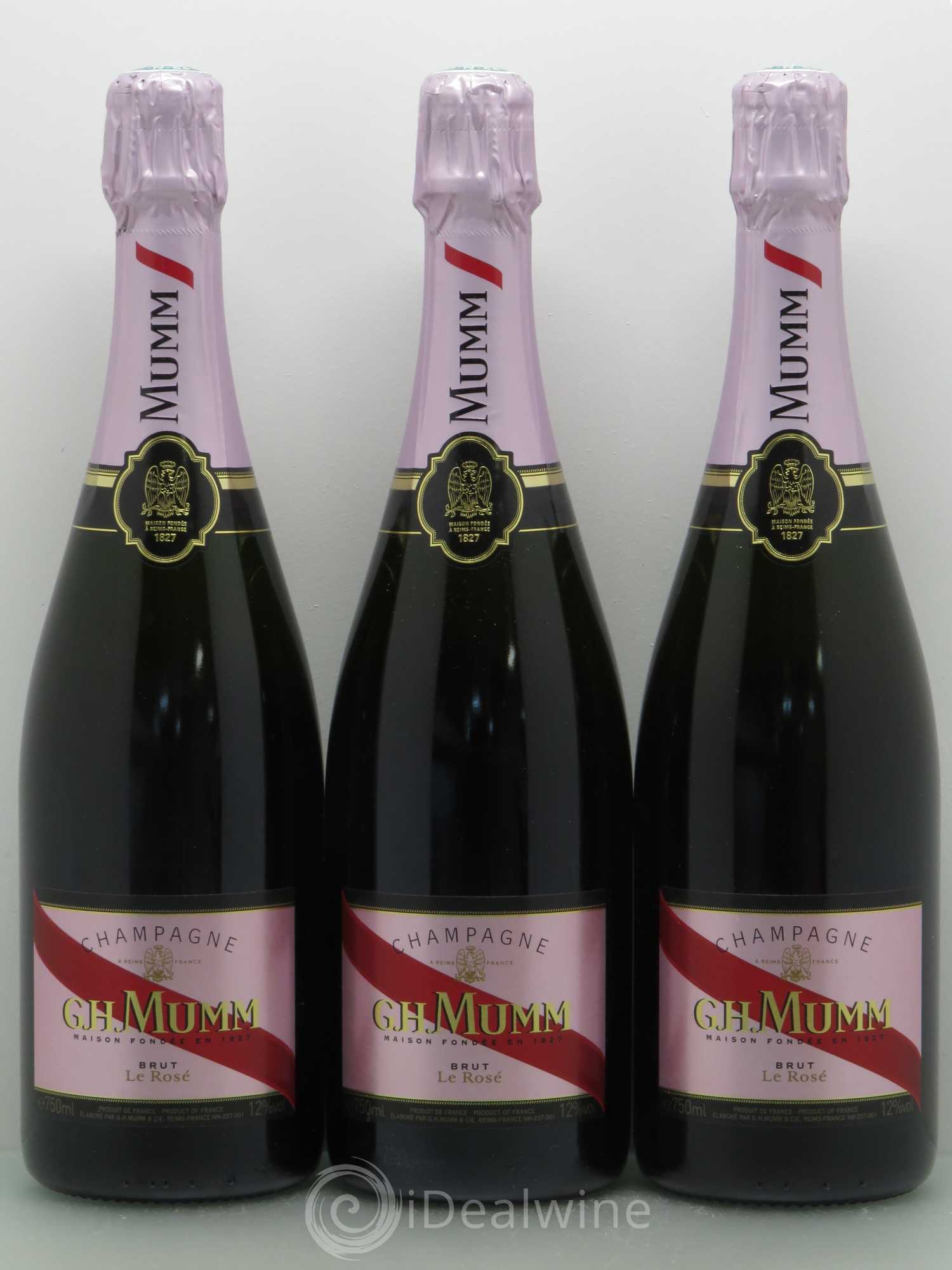 Champagne - Mumm - Lot de 3 bouteilles - 0
