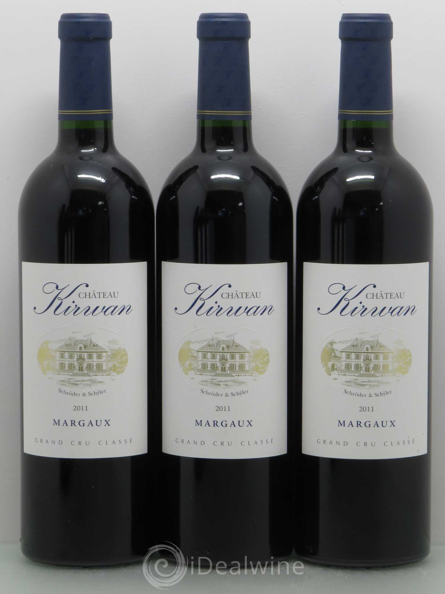 Château Kirwan 3ème Grand Cru Classé 2011 - Lot de 6 bouteilles - 1