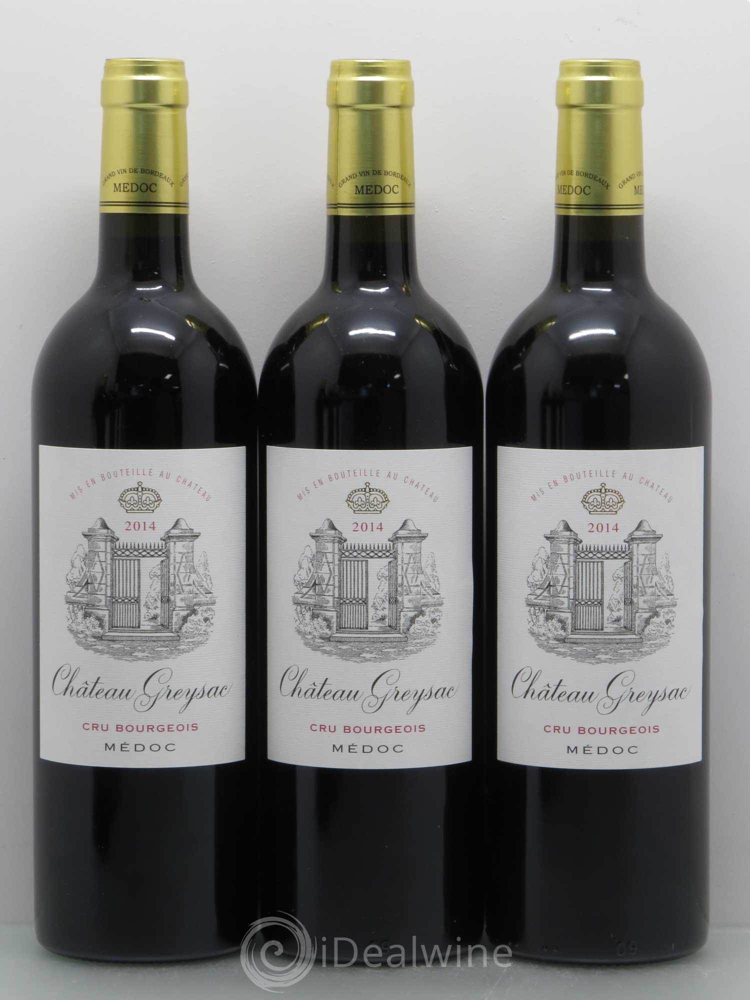 Château Greysac Cru Bourgeois (sans prix de réserve) 2014 - Lot de 6 bouteilles - 1