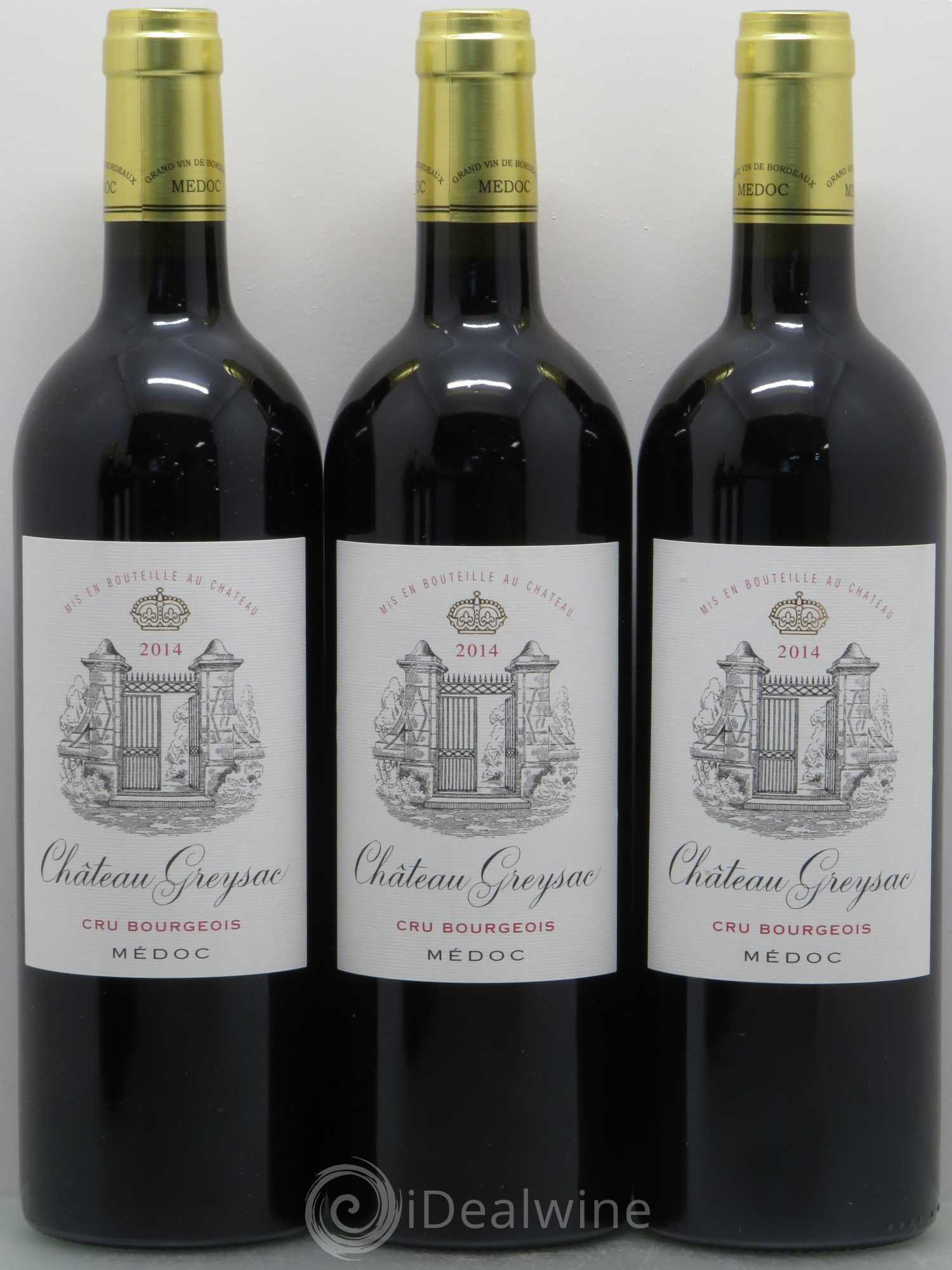 Château Greysac Cru Bourgeois (sans prix de réserve) 2014 - Lot de 6 bouteilles - 1