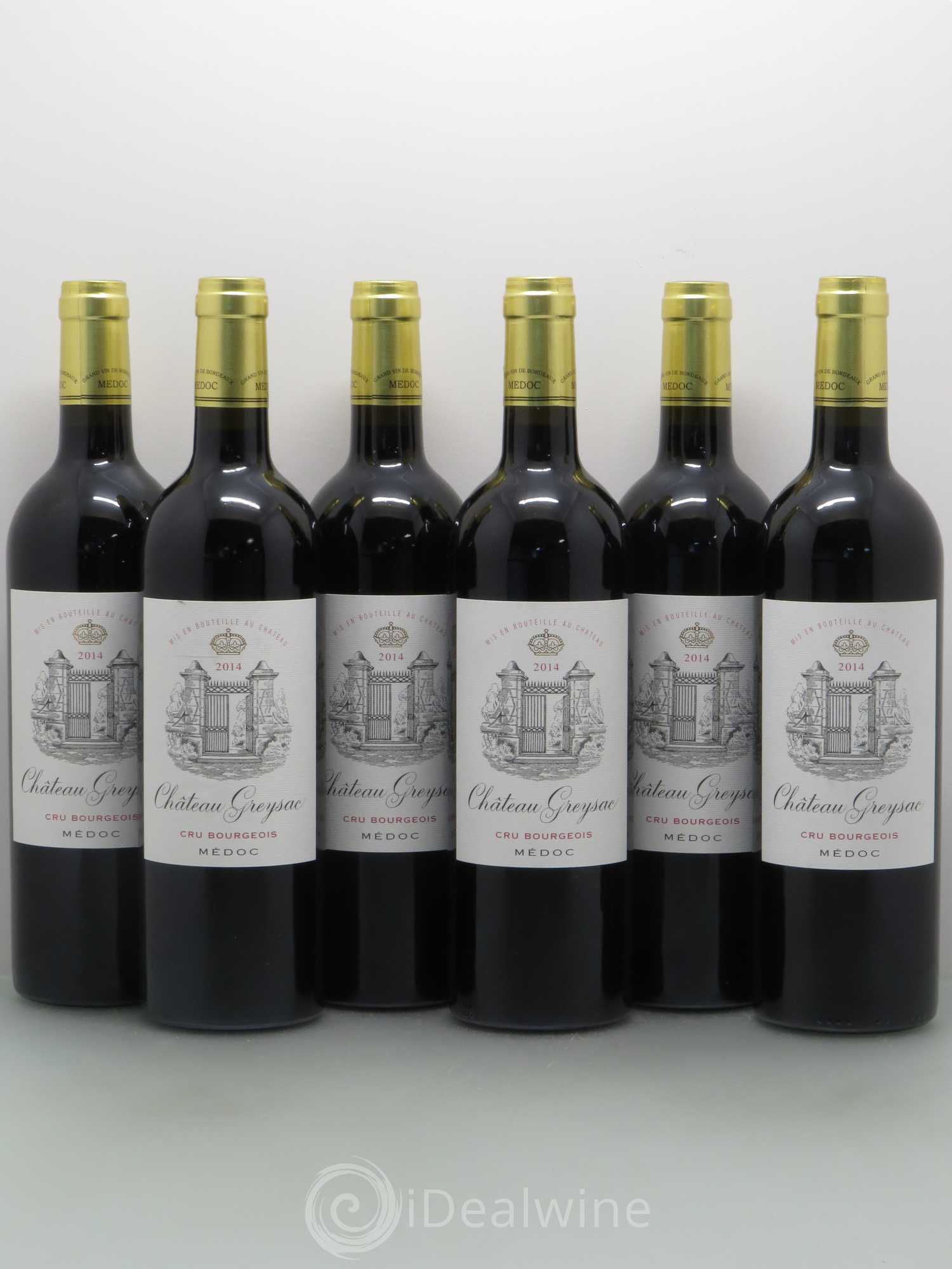 Château Greysac Cru Bourgeois (sans prix de réserve) 2014 - Lot de 6 bouteilles - 0