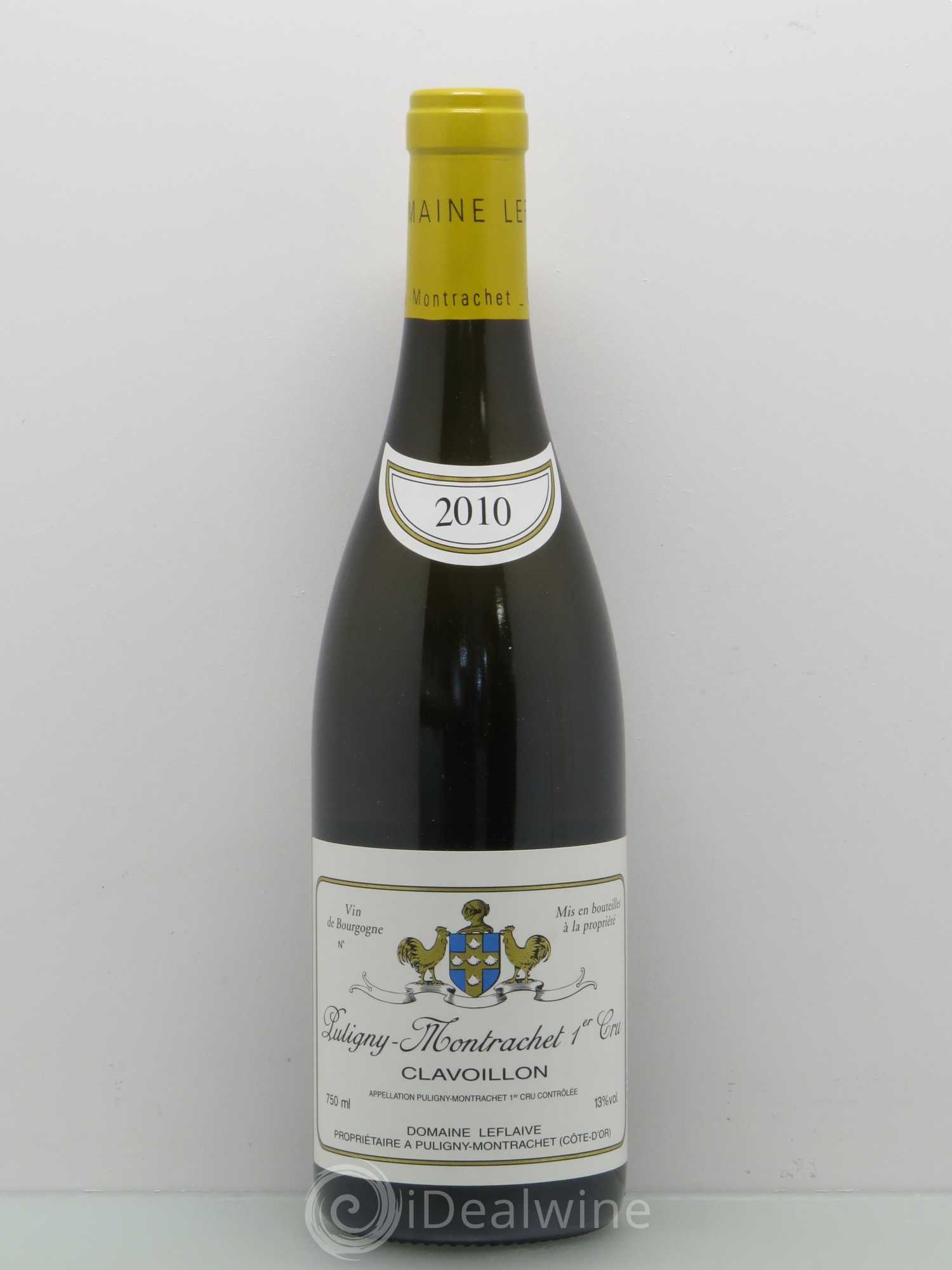 Puligny-Montrachet 1er Cru Clavoillon Leflaive (Domaine) 2010 - Lot de 1 bouteille - 0