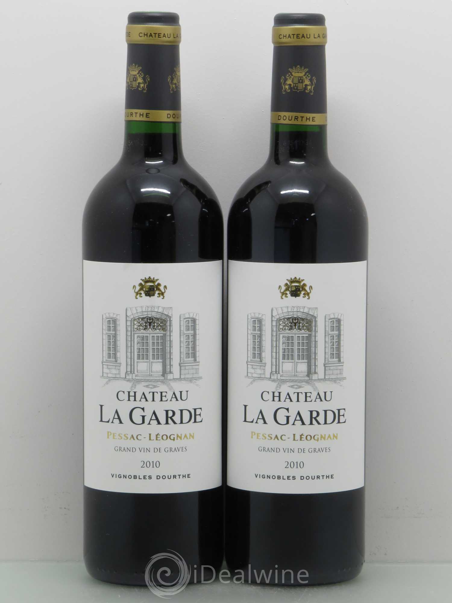 Château la Garde 2010 - Lot de 5 bouteilles - 2