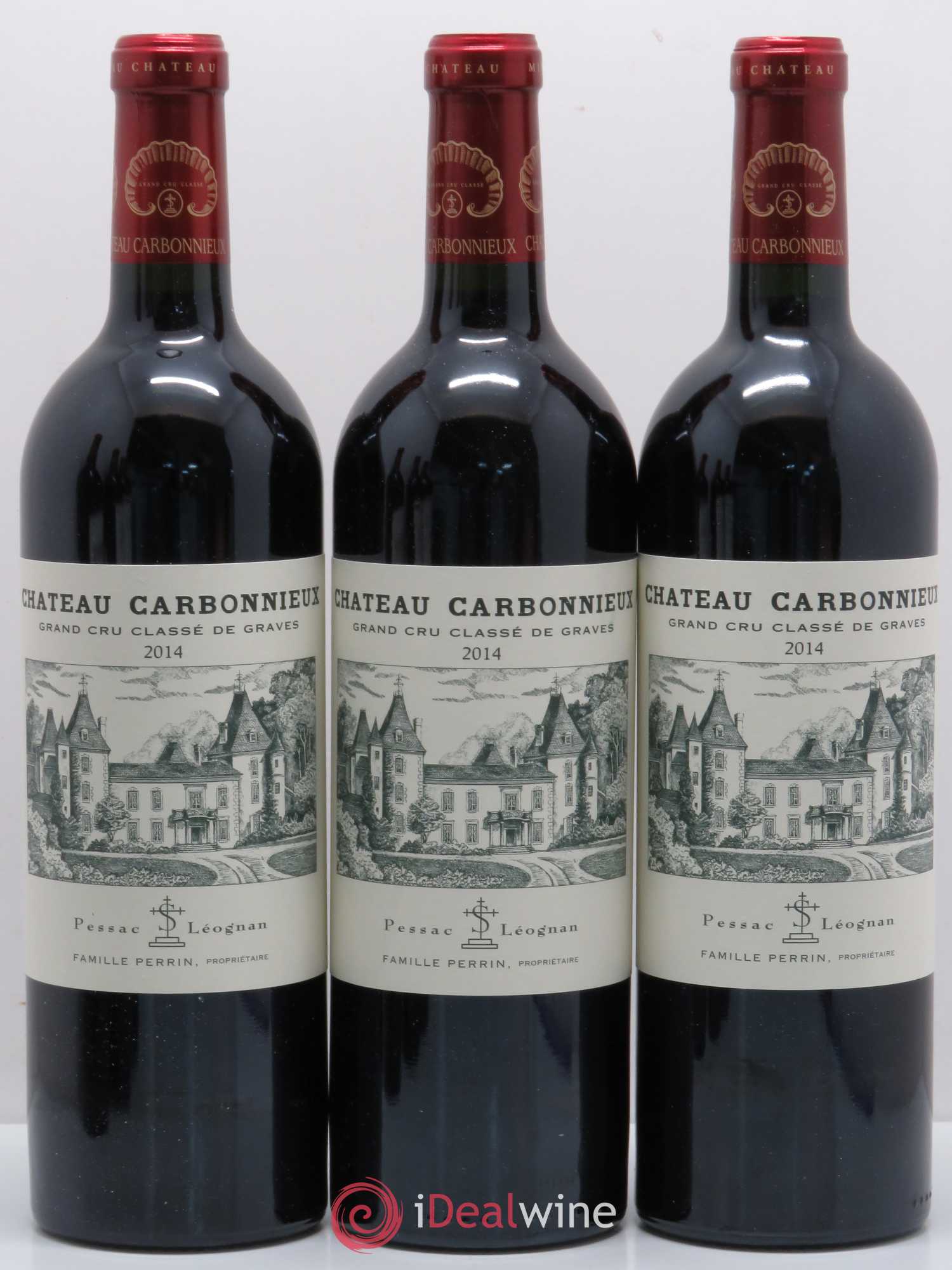Château Carbonnieux Cru Classé de Graves 2014 - Lot de 6 bouteilles - 1