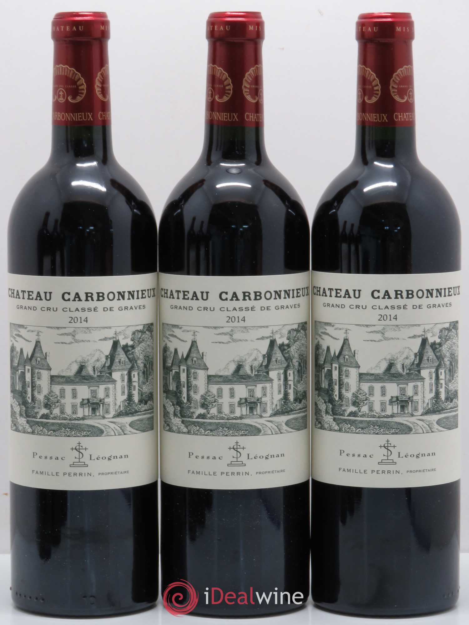 Château Carbonnieux Cru Classé de Graves 2014 - Lot de 6 bouteilles - 1