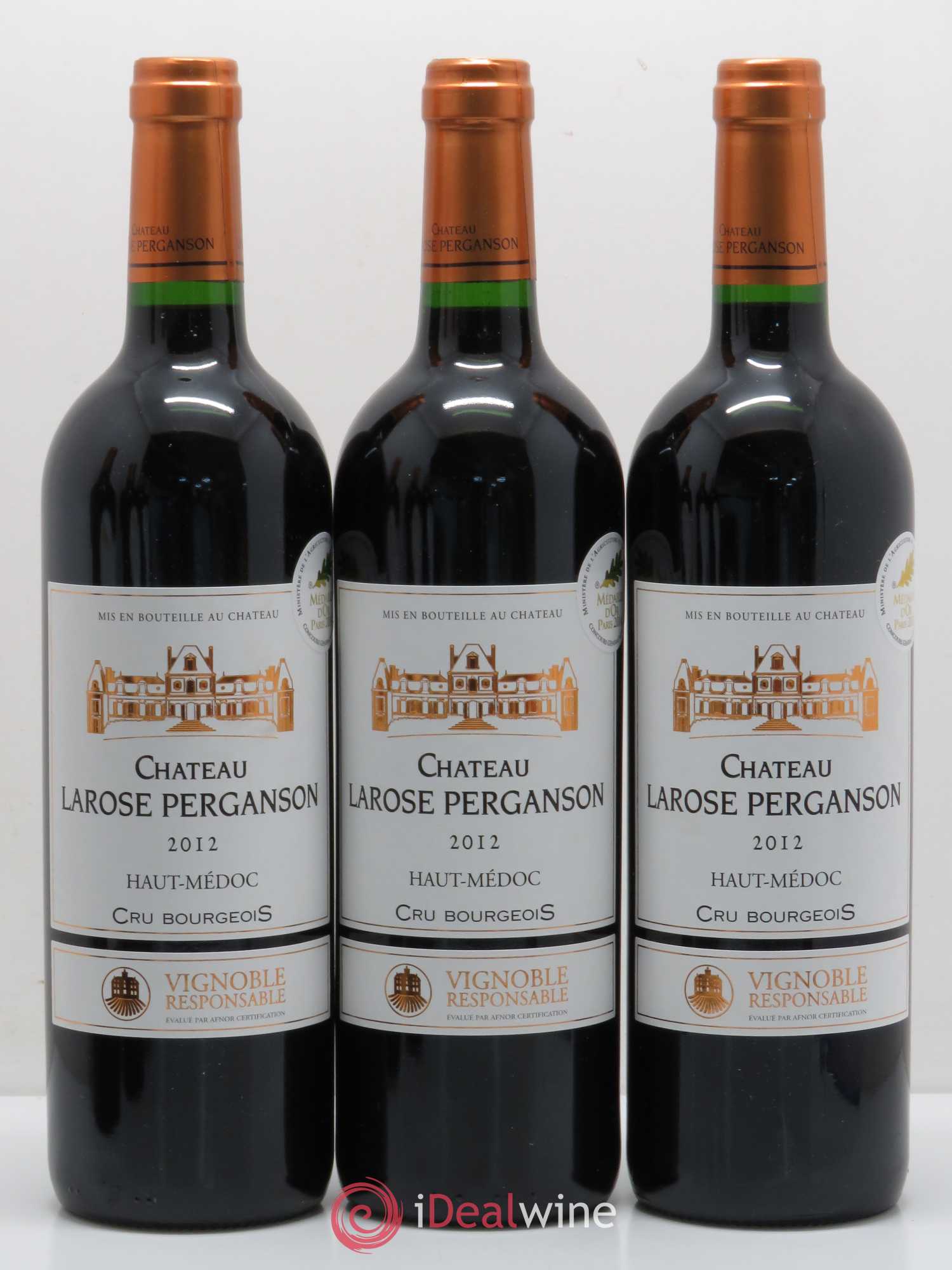 Haut Médoc Château Larose Perganson 2012 - Lot de 6 bouteilles - 1