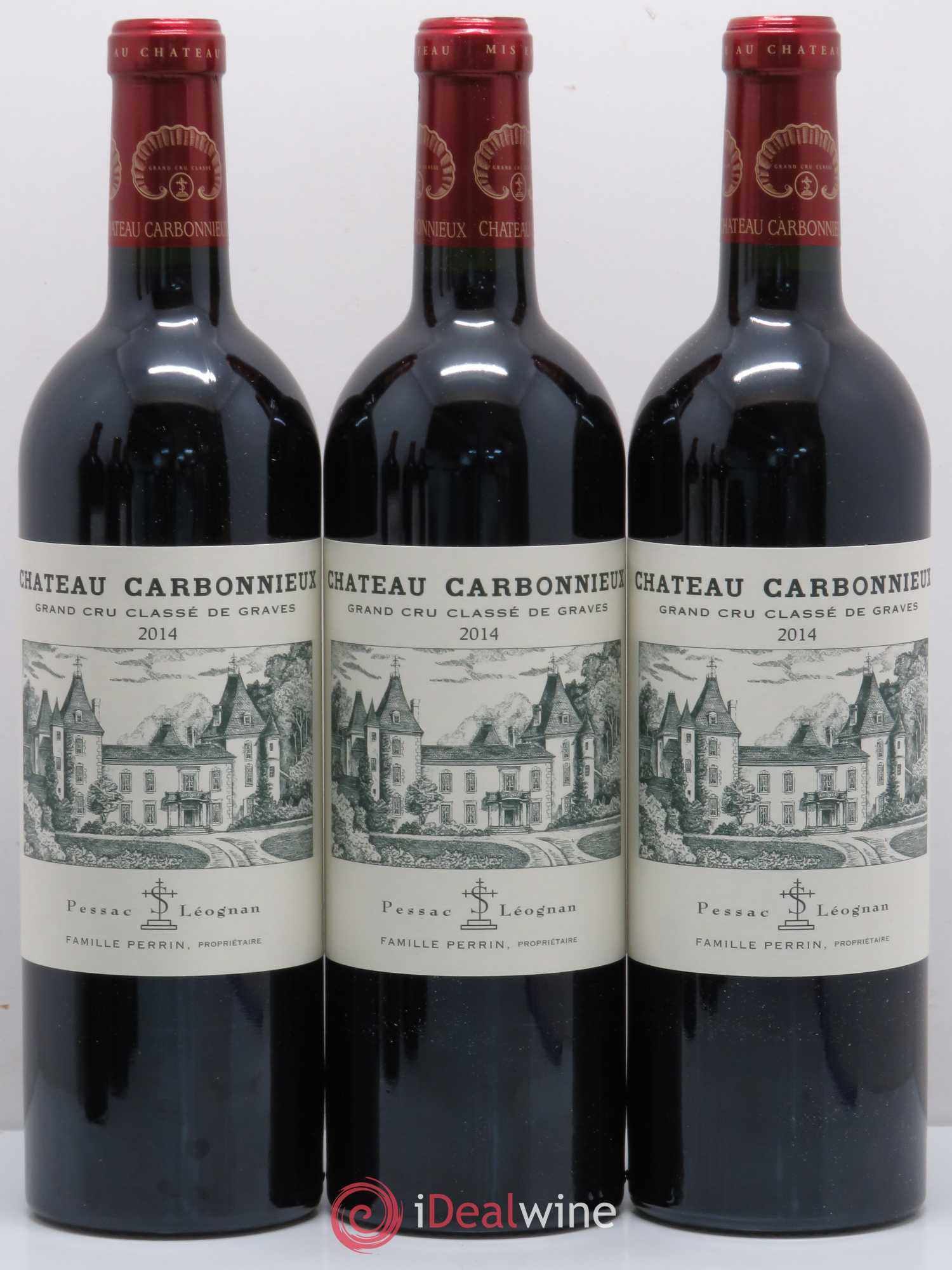 Château Carbonnieux Cru Classé de Graves 2014 - Lot de 6 bouteilles - 1