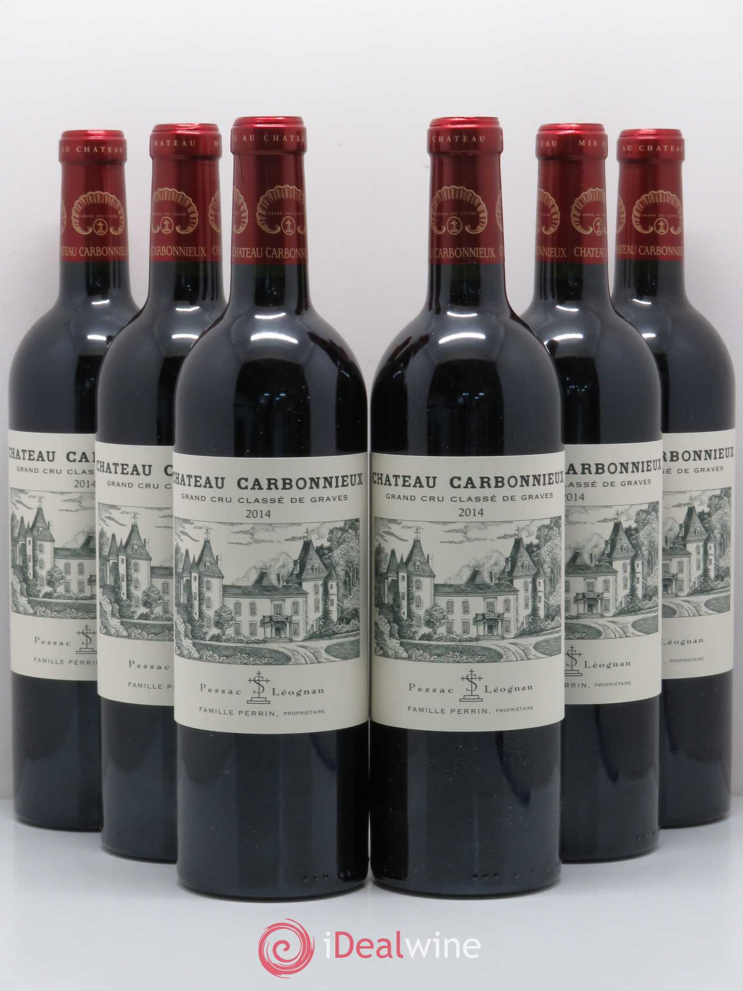 Château Carbonnieux Cru Classé de Graves 2014 - Lot de 6 bouteilles - 0