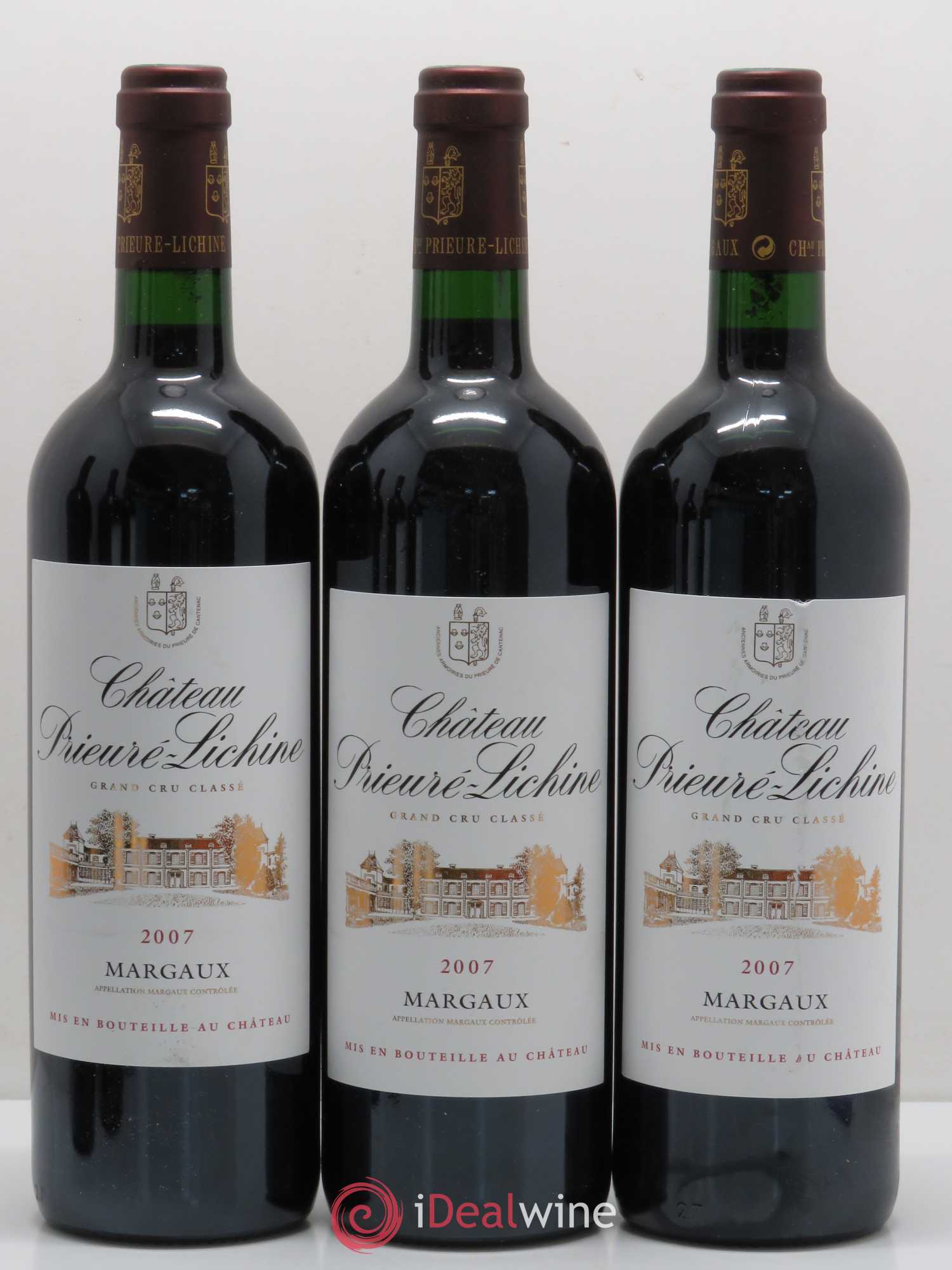 Château Prieuré Lichine 4ème Grand Cru Classé 2007 - Lot de 6 bouteilles - 1