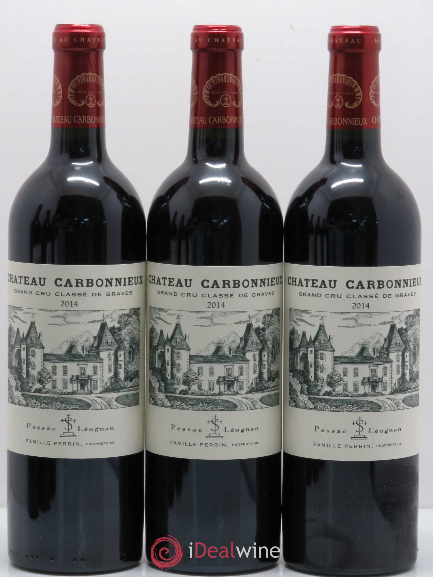 Château Carbonnieux Cru Classé de Graves 2014 - Lot de 6 bouteilles - 1