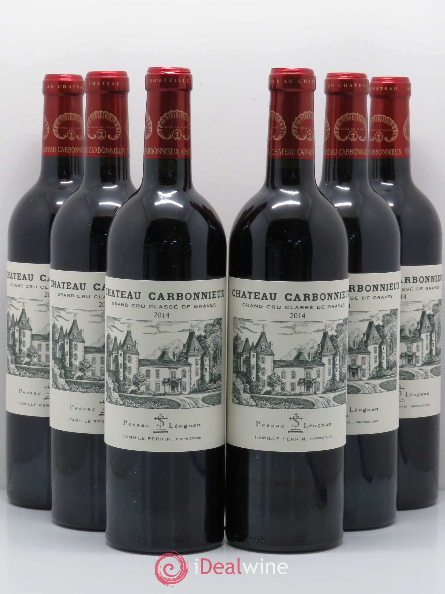 Château Carbonnieux Cru Classé de Graves 2014 - Lot de 6 bouteilles - 0