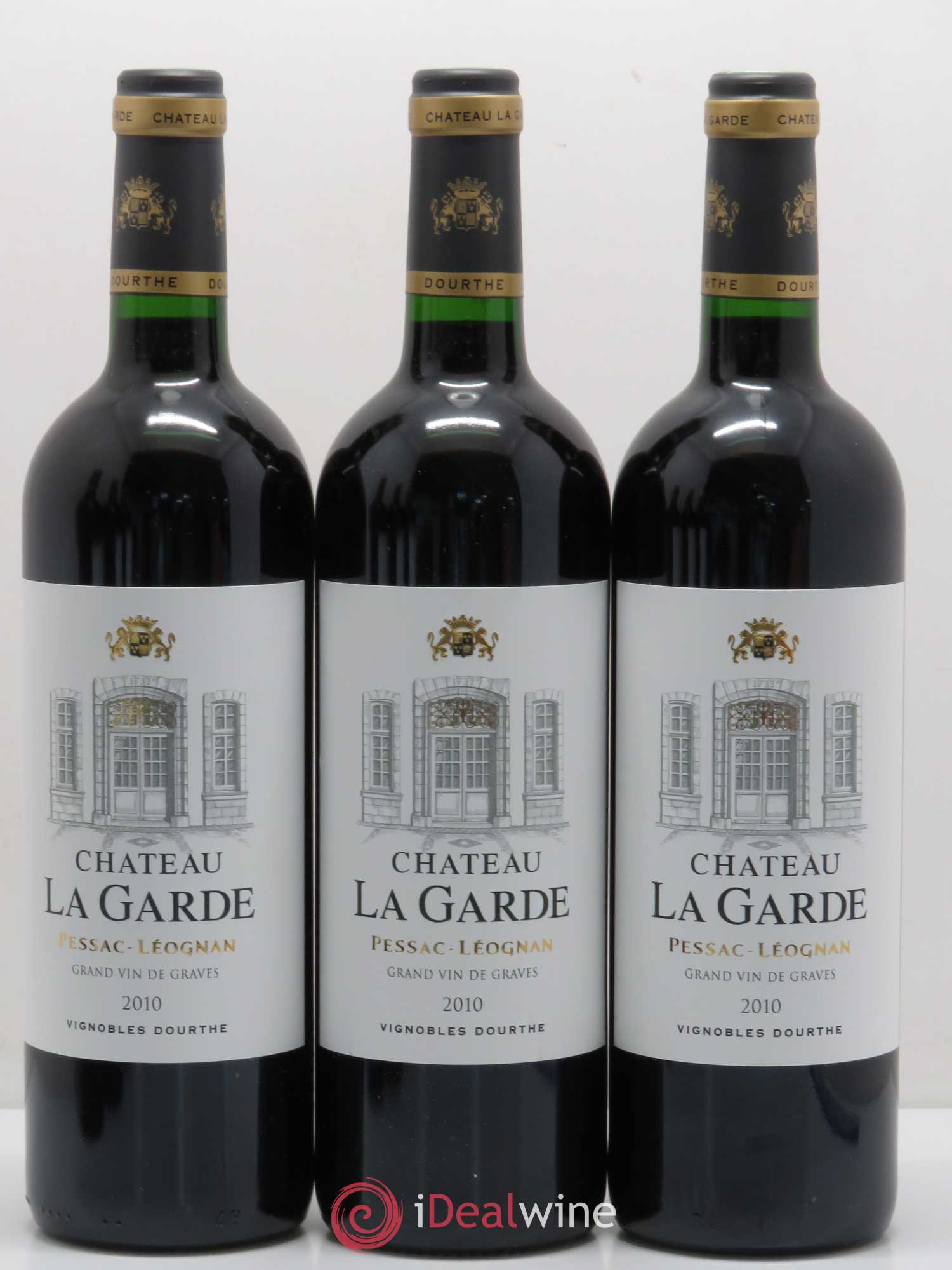 Château la Garde 2010 - Lot de 6 bouteilles - 1