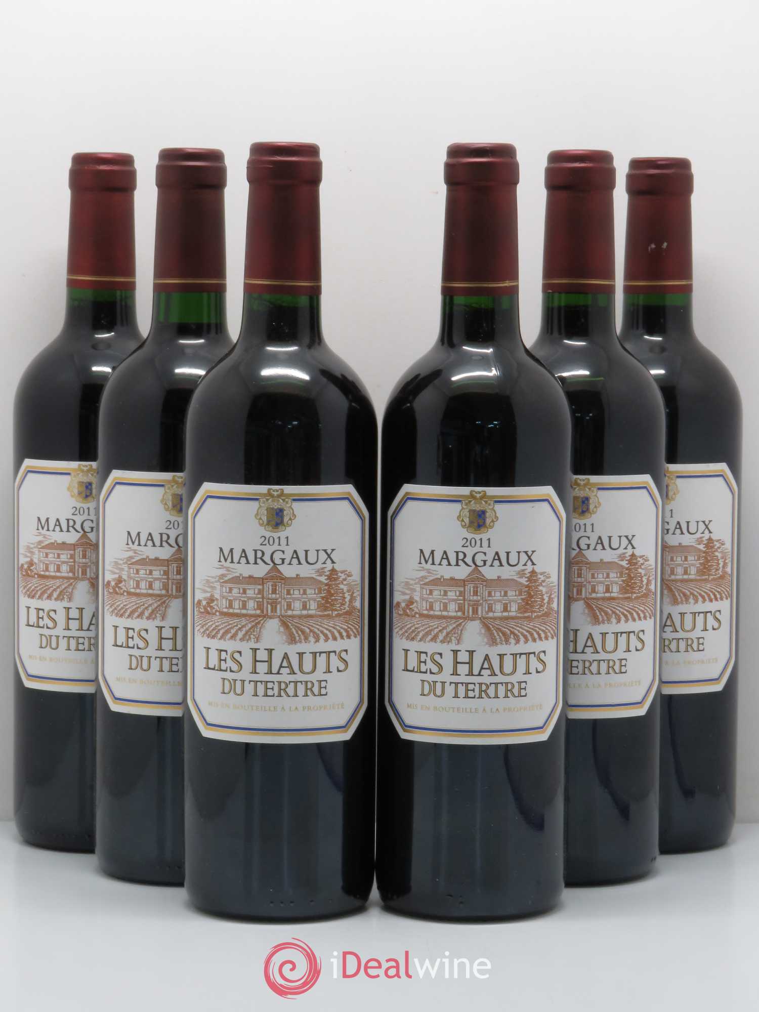 Les Hauts du Tertre (sans prix de réserve) 2011 - Lot de 6 bouteilles - 0
