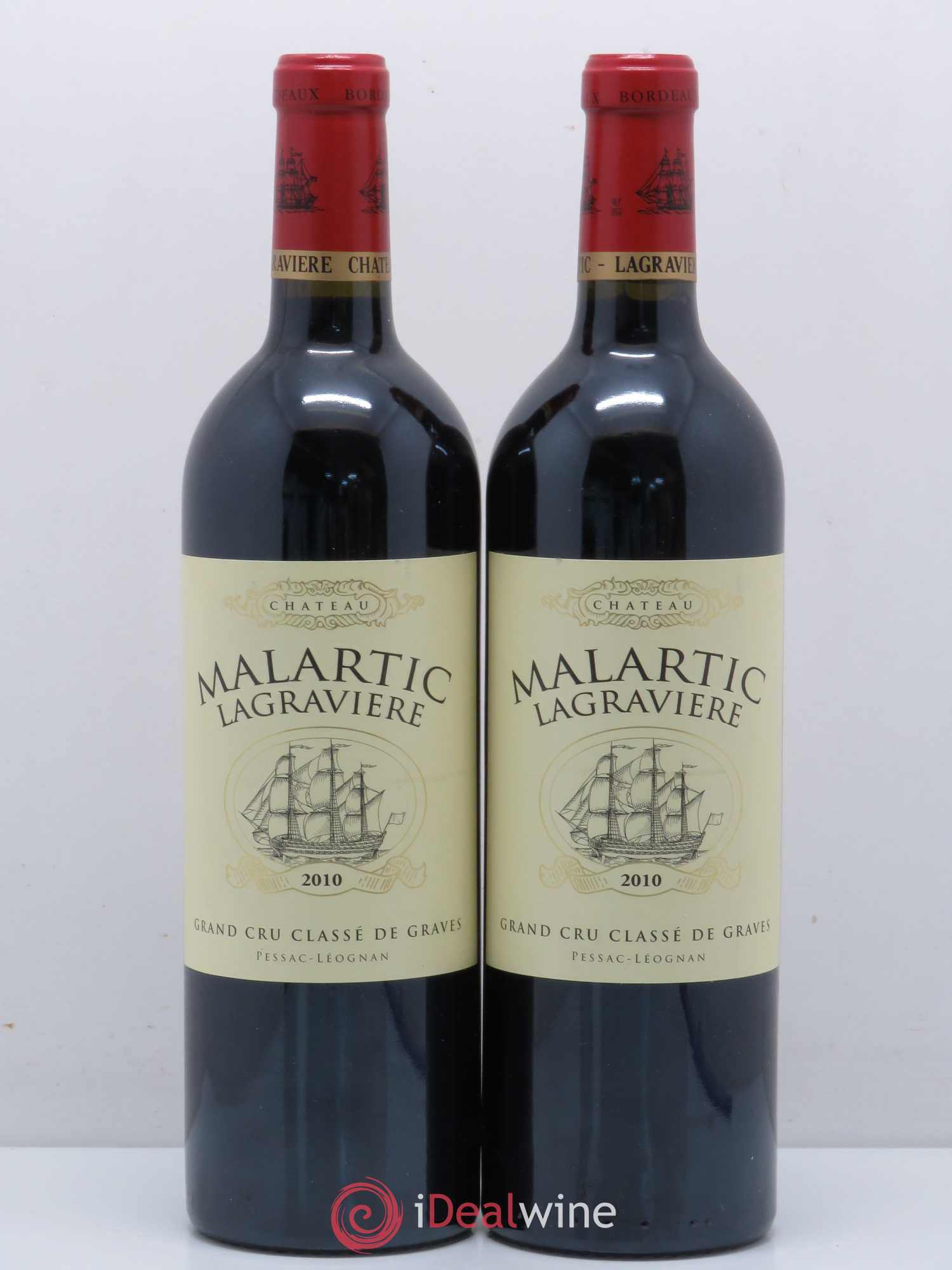 Château Malartic-Lagravière Cru Classé de Graves 2010 - Lot de 2 bouteilles - 0
