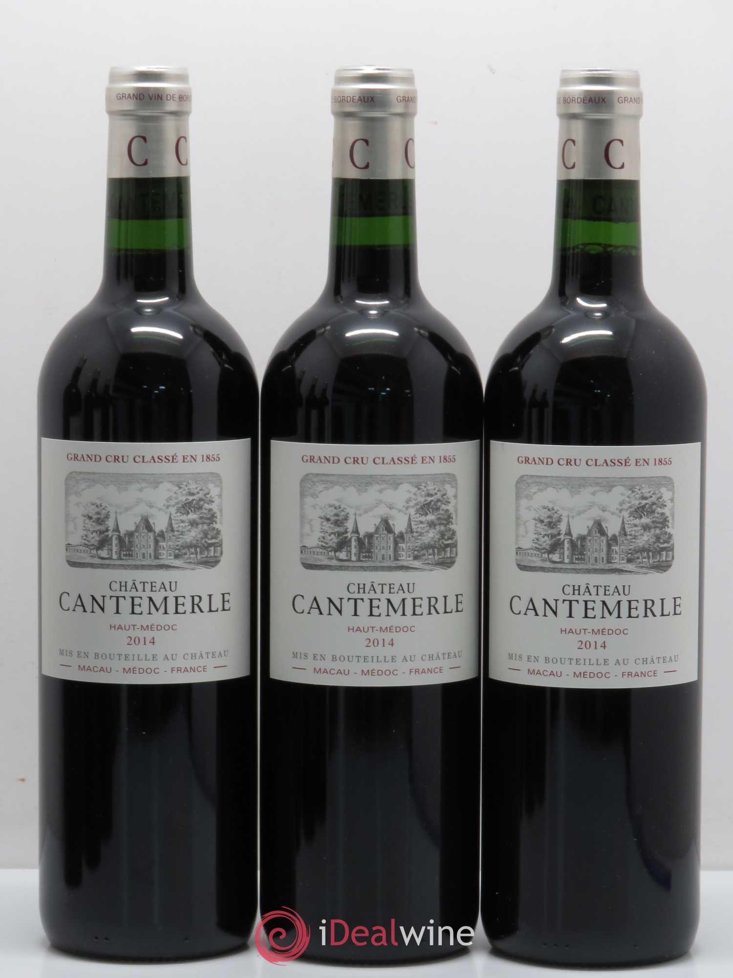 Château Cantemerle 5ème Grand Cru Classé 2014 - Lot de 6 bouteilles - 1