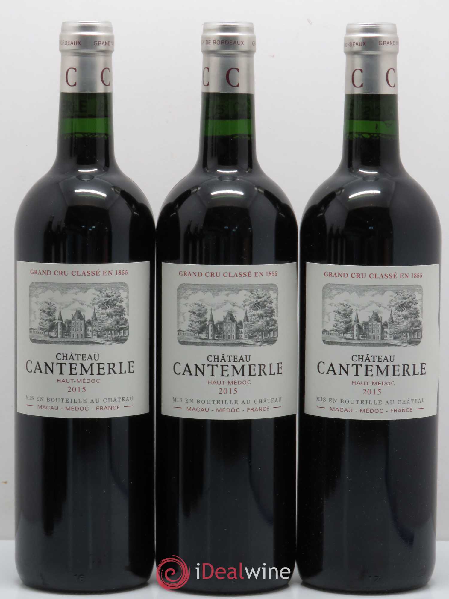 Château Cantemerle 5ème Grand Cru Classé 2015 - Lot de 6 bouteilles - 1