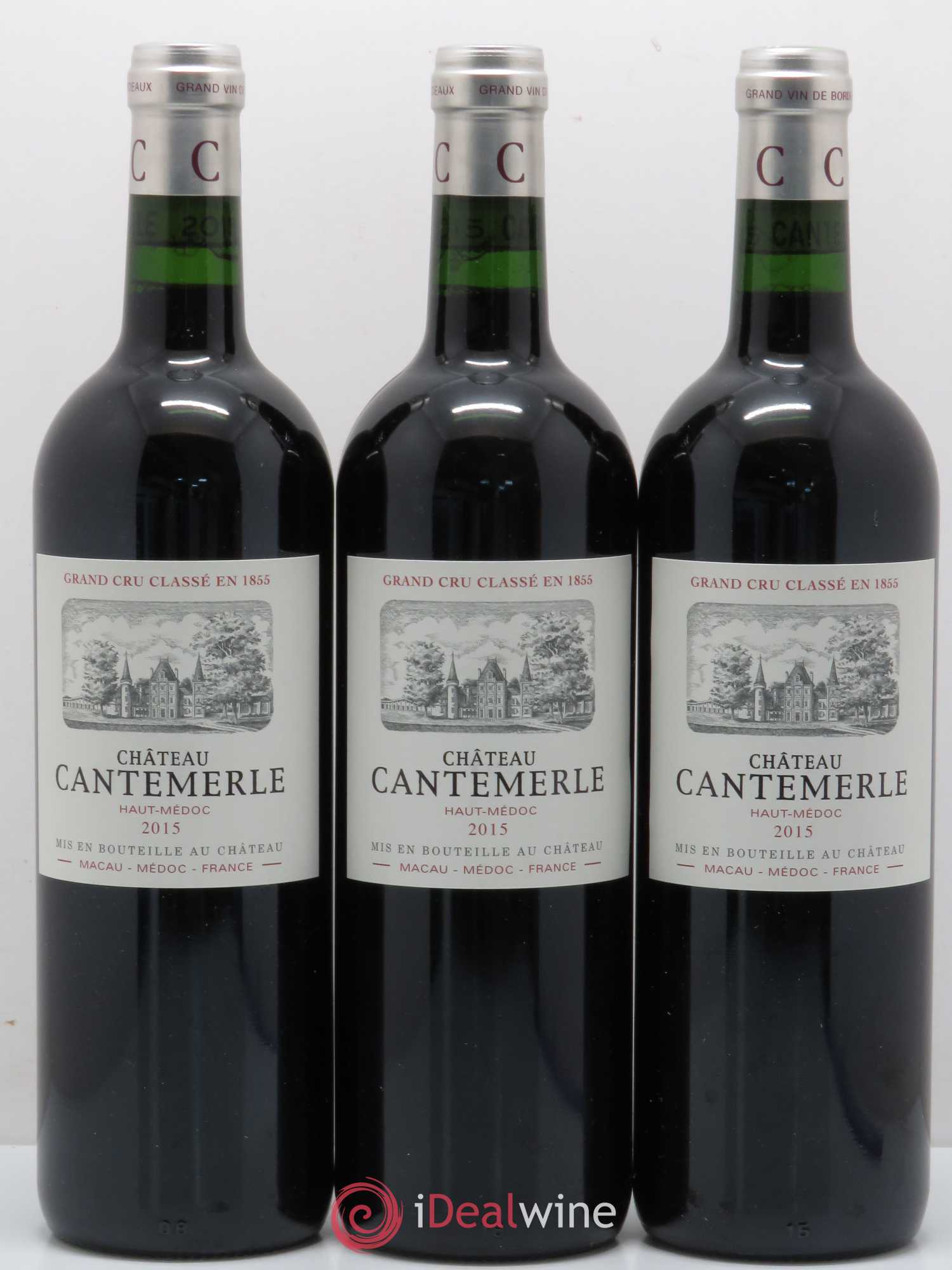 Château Cantemerle 5ème Grand Cru Classé 2015 - Lot de 6 bouteilles - 2
