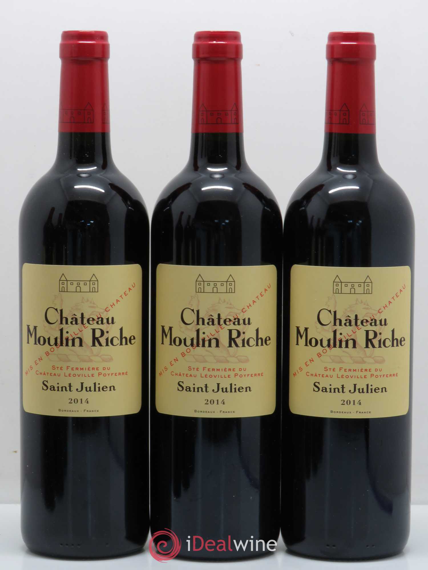 Château Moulin Riche 2014 - Lot de 6 bouteilles - 1