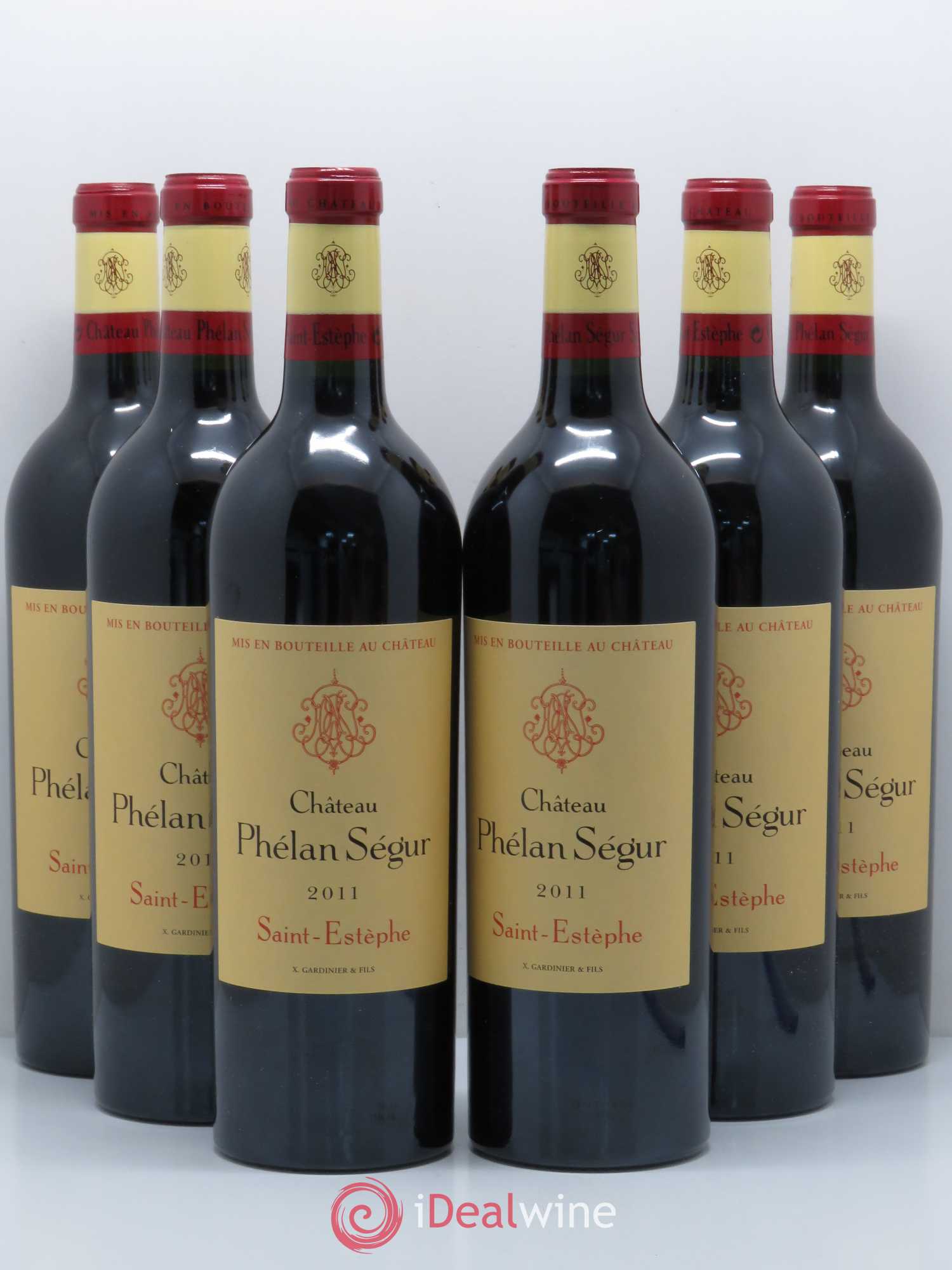 Château Phélan Ségur 2011 - Lot de 6 bouteilles - 0