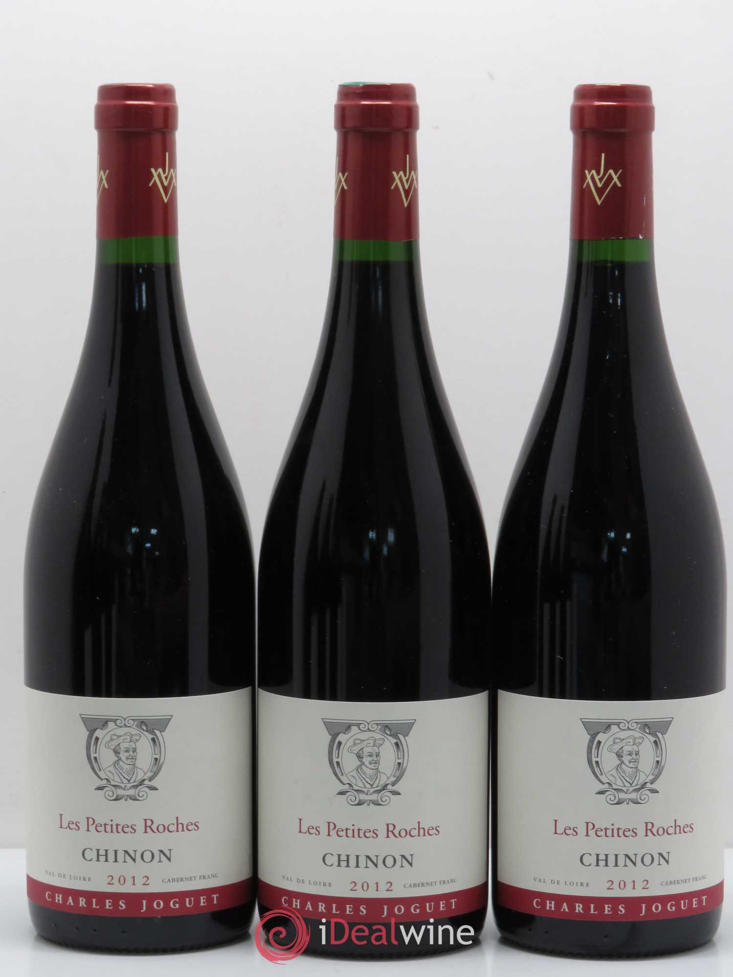 Chinon Les Petites Roches Domaine Charles Joguet (sans prix de réserve) 2012 - Posten von 6 Flaschen - 1